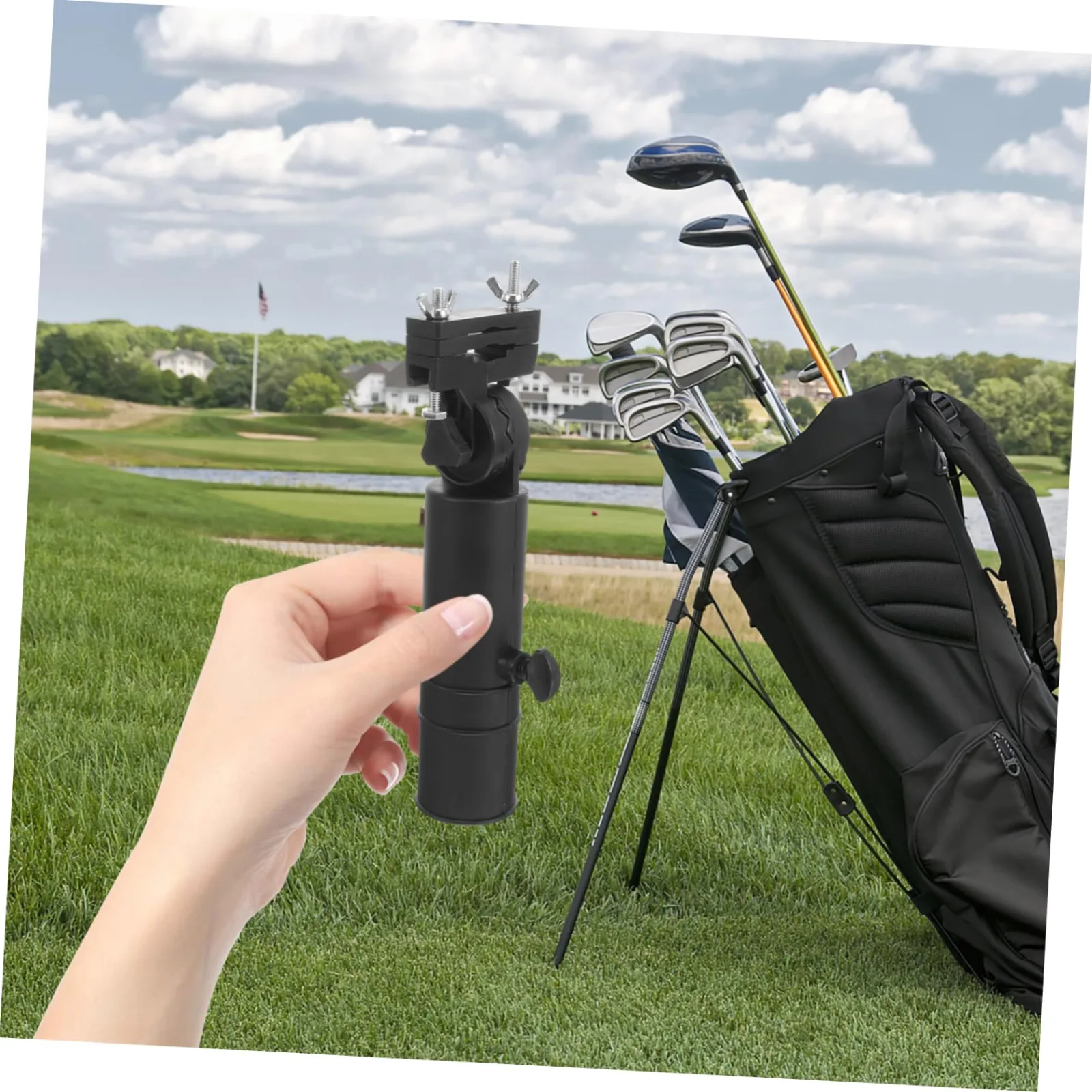 Toddmomy Adjustable Golf Cart Umbrella Holder V863095K28654QKDU55E6VIH image 4