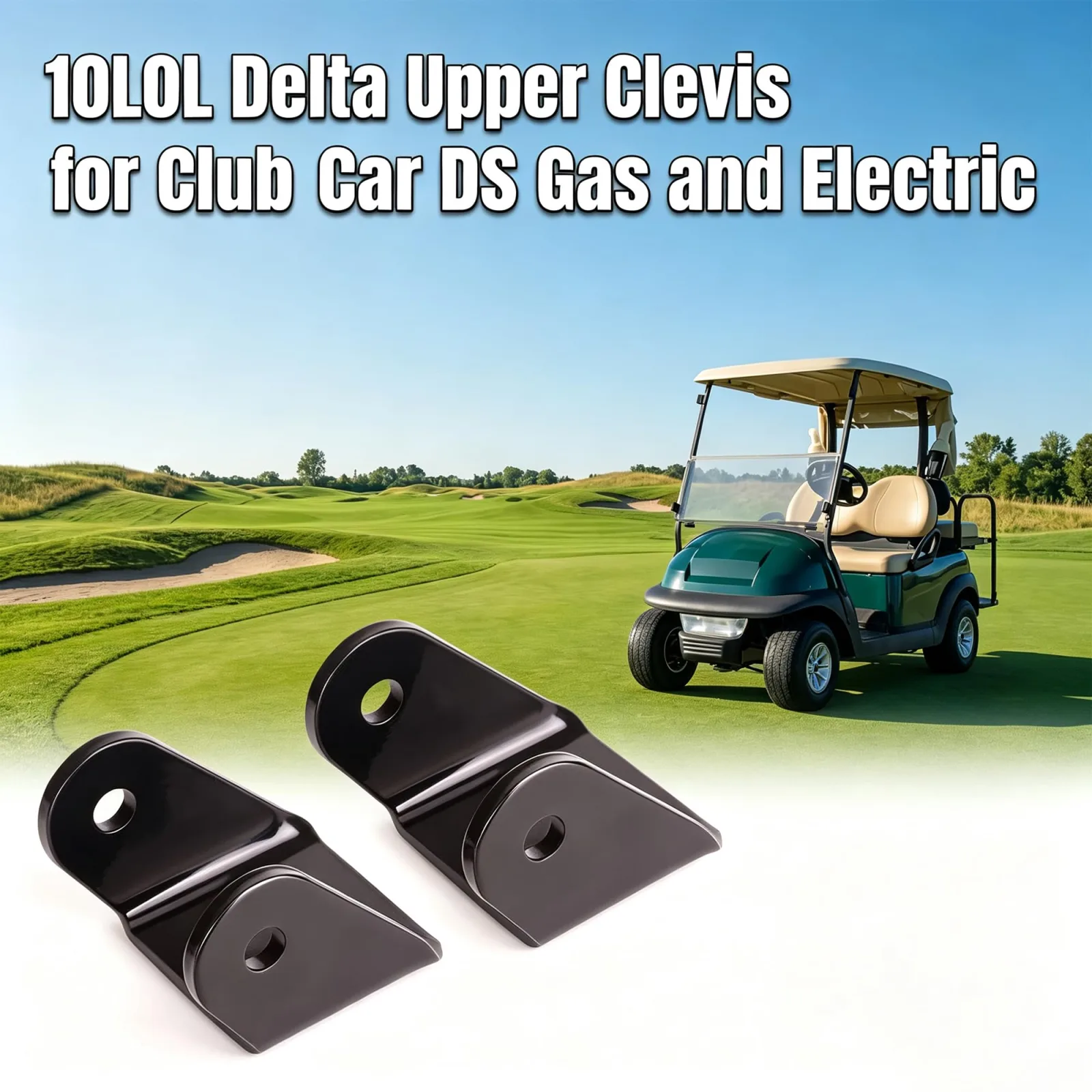 10L0L Delta Upper Clevis for Club Car DS 1993-Up image 4