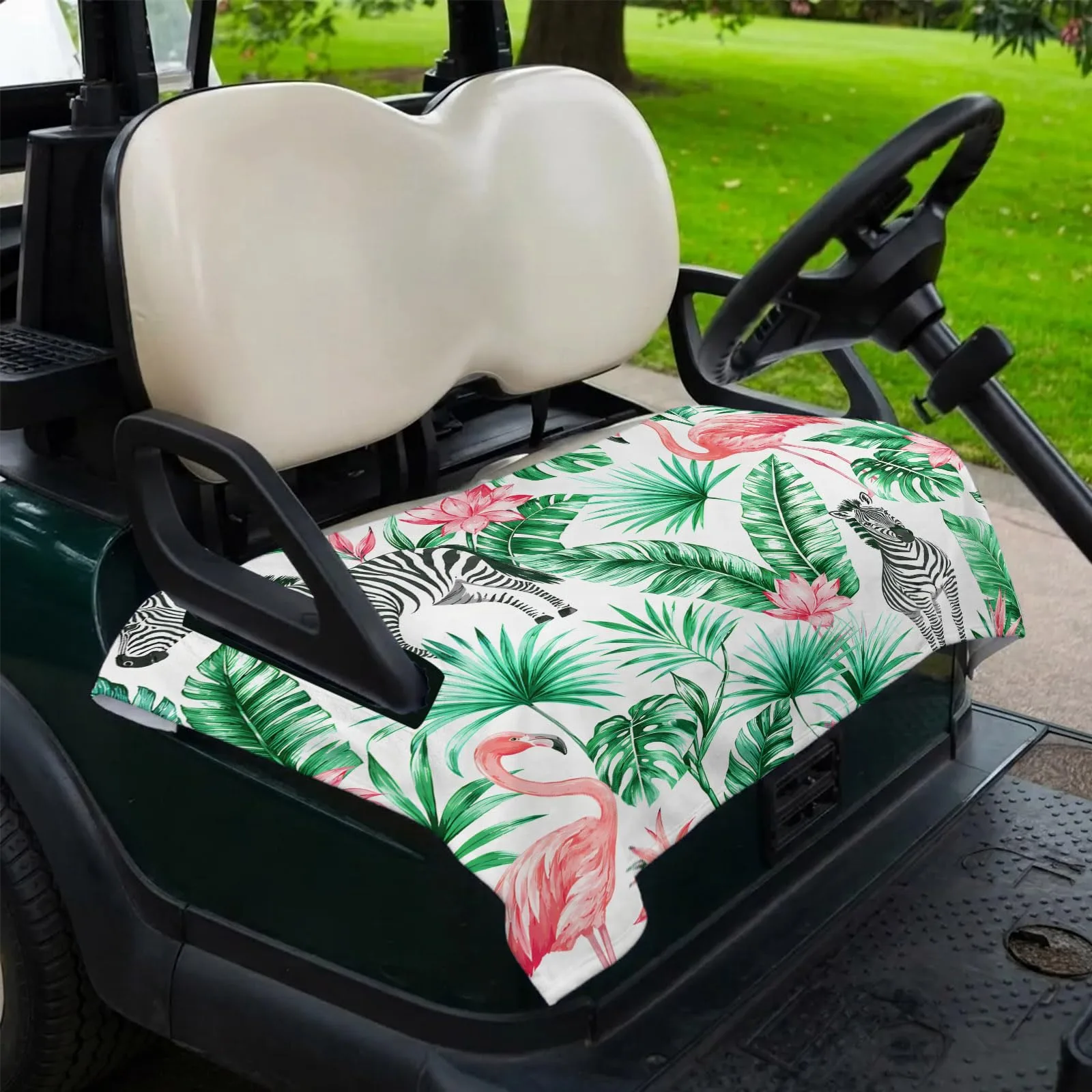 Trosturdspn Golf Cart Seat Cover Towel, 51 x 31 in image 4
