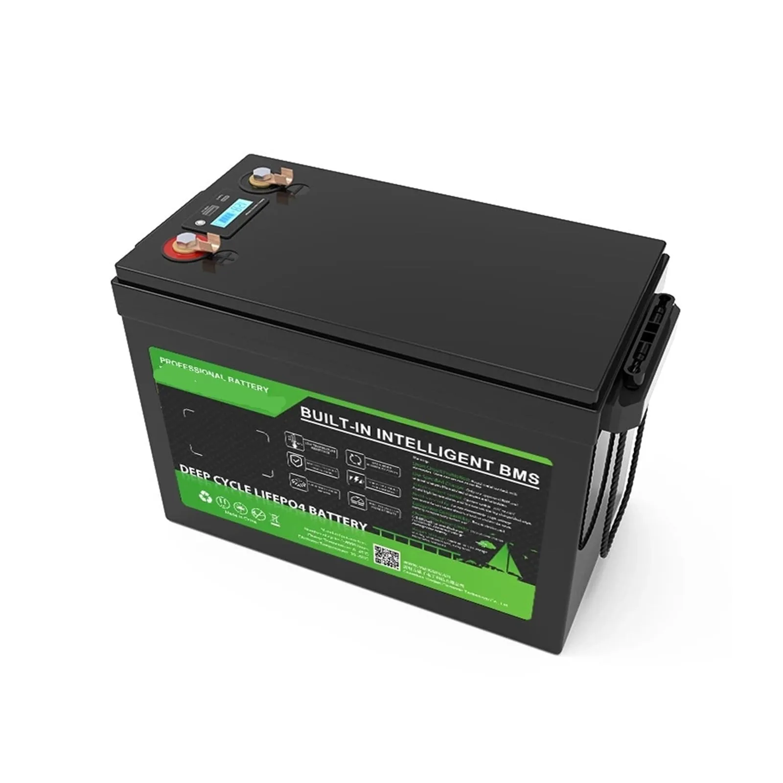 MDHZRRXCQ muen1020 LiFePO4 Battery Pack — 12/24/36/48V