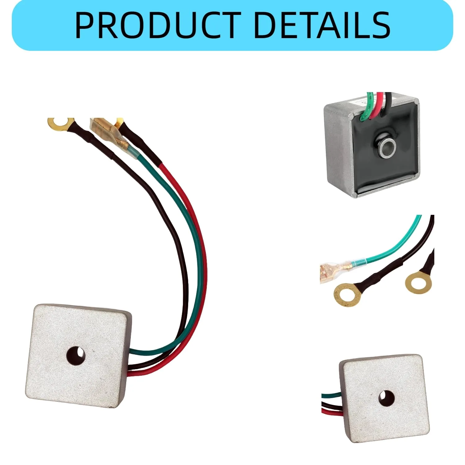 Durzerd 27739-G01 Golf Cart Voltage Regulator Rectifier image 3
