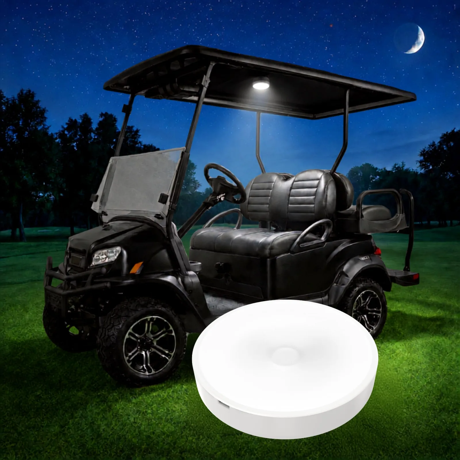MADSON GOLF Rechargeable Touch LED Golf Cart Light