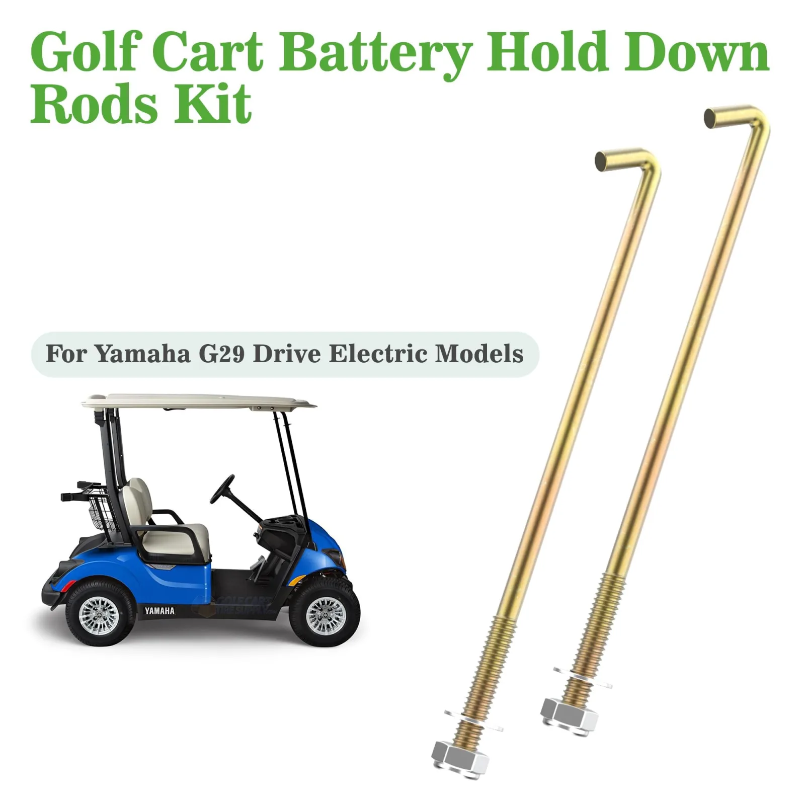10L0L Battery Hold-Down J-Bolt Kit for Yamaha G29 image 4