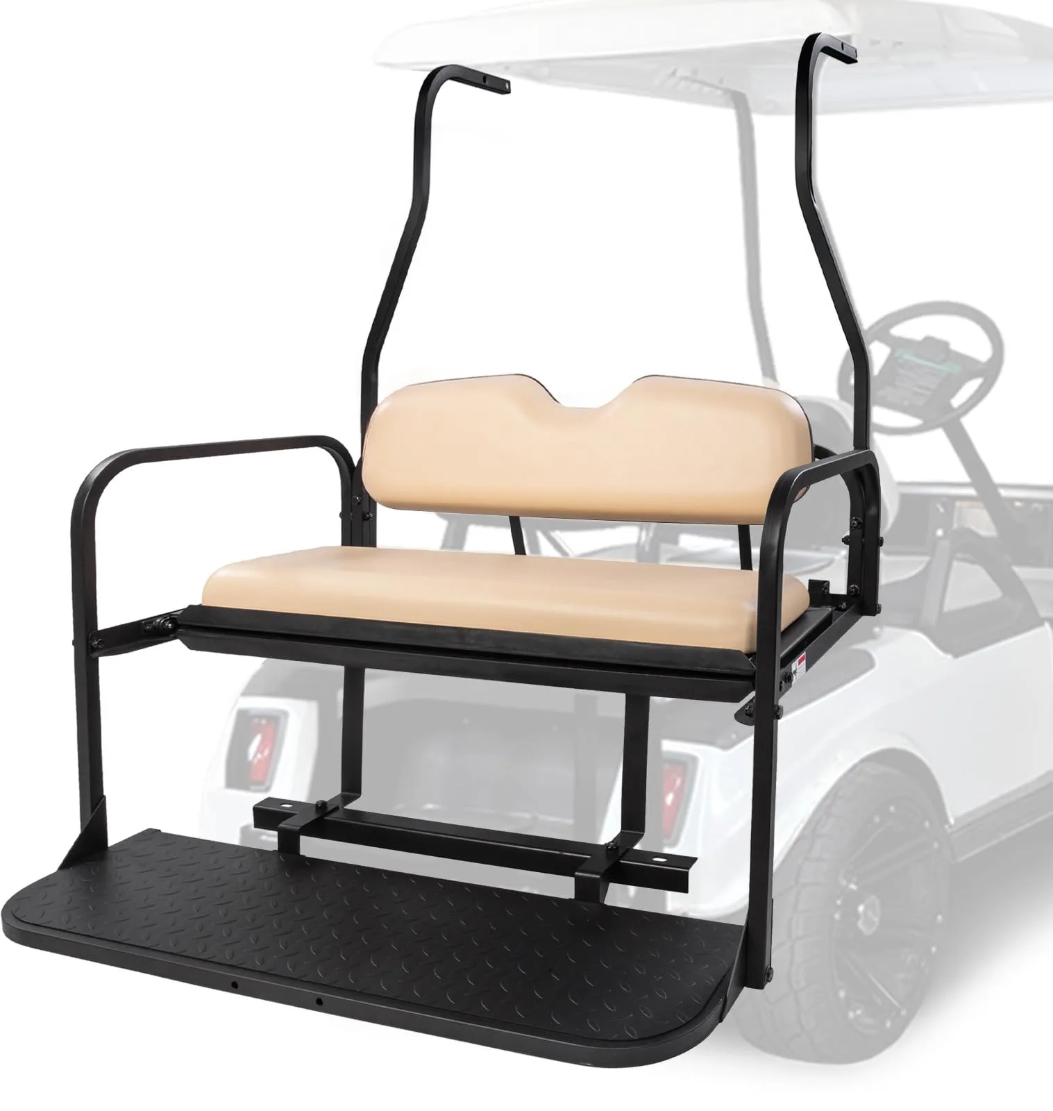 VPAHub Rear Flip Seat Kit for Club Car DS - R-D2SKB image 2