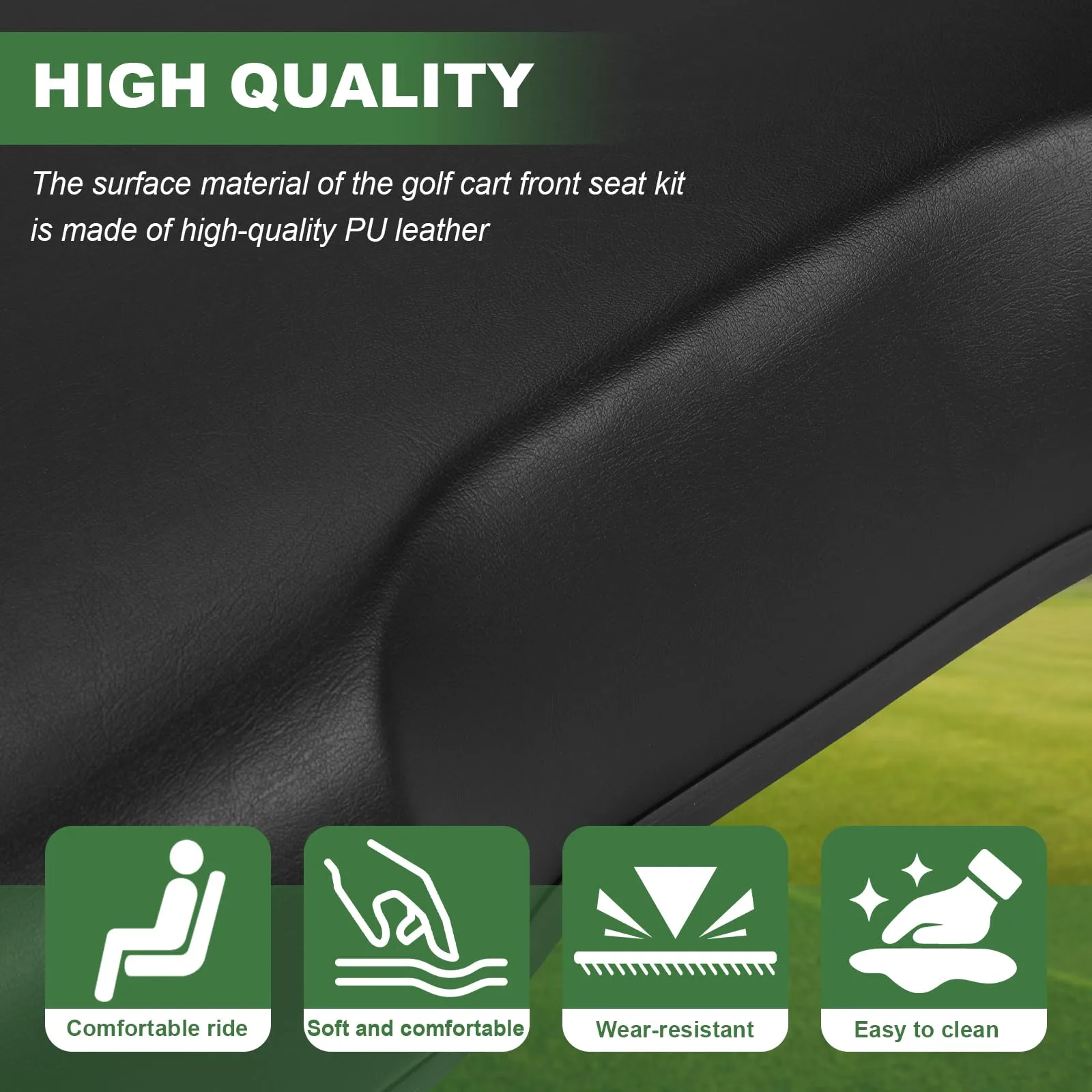 E-Z-GO RXV Front Seat Cushion Set 2008 and Later image 4