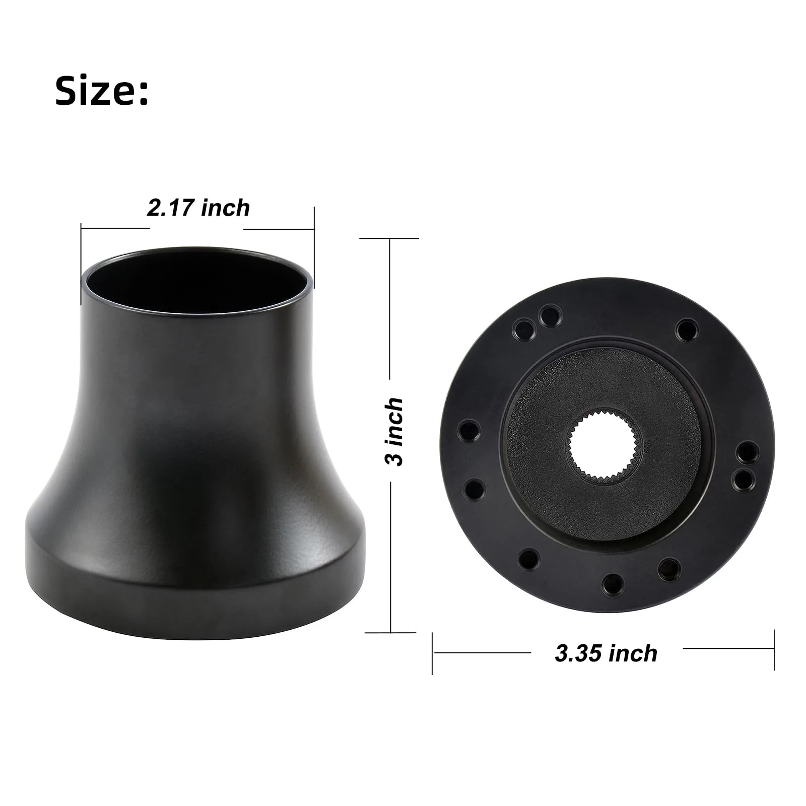 AIPSET Steering Wheel Adapter for Club Car DS — AP-0046BK image 3