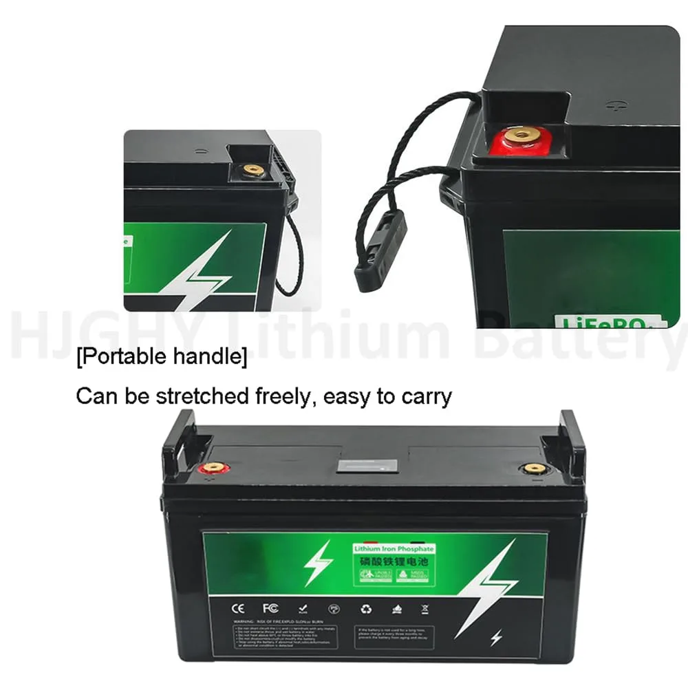 HJGHY 24V 50Ah LiFePO4 Golf Cart Battery image 4