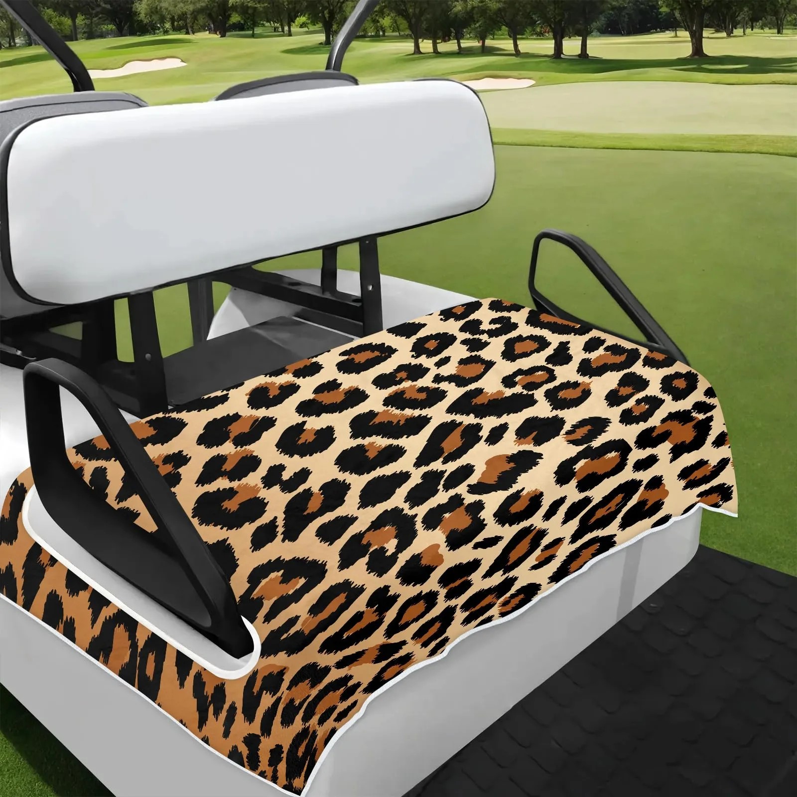 Tiveruda Golf Cart Seat Cover for Double Seats, 51 x 31 in