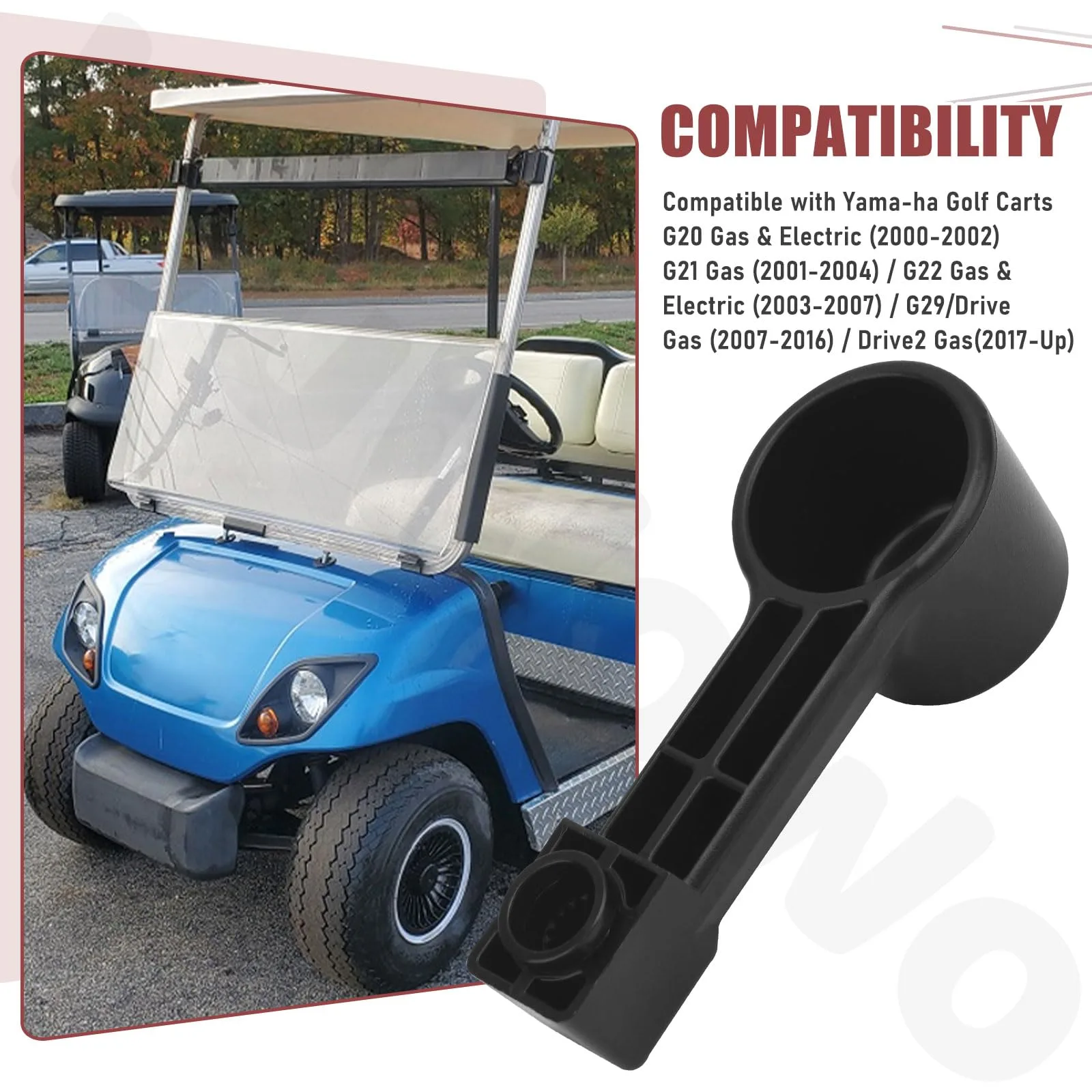 WuWoWo Forward/Reverse Handle JN3-G6381-00-00 for Yama-ha Golf Carts image 3