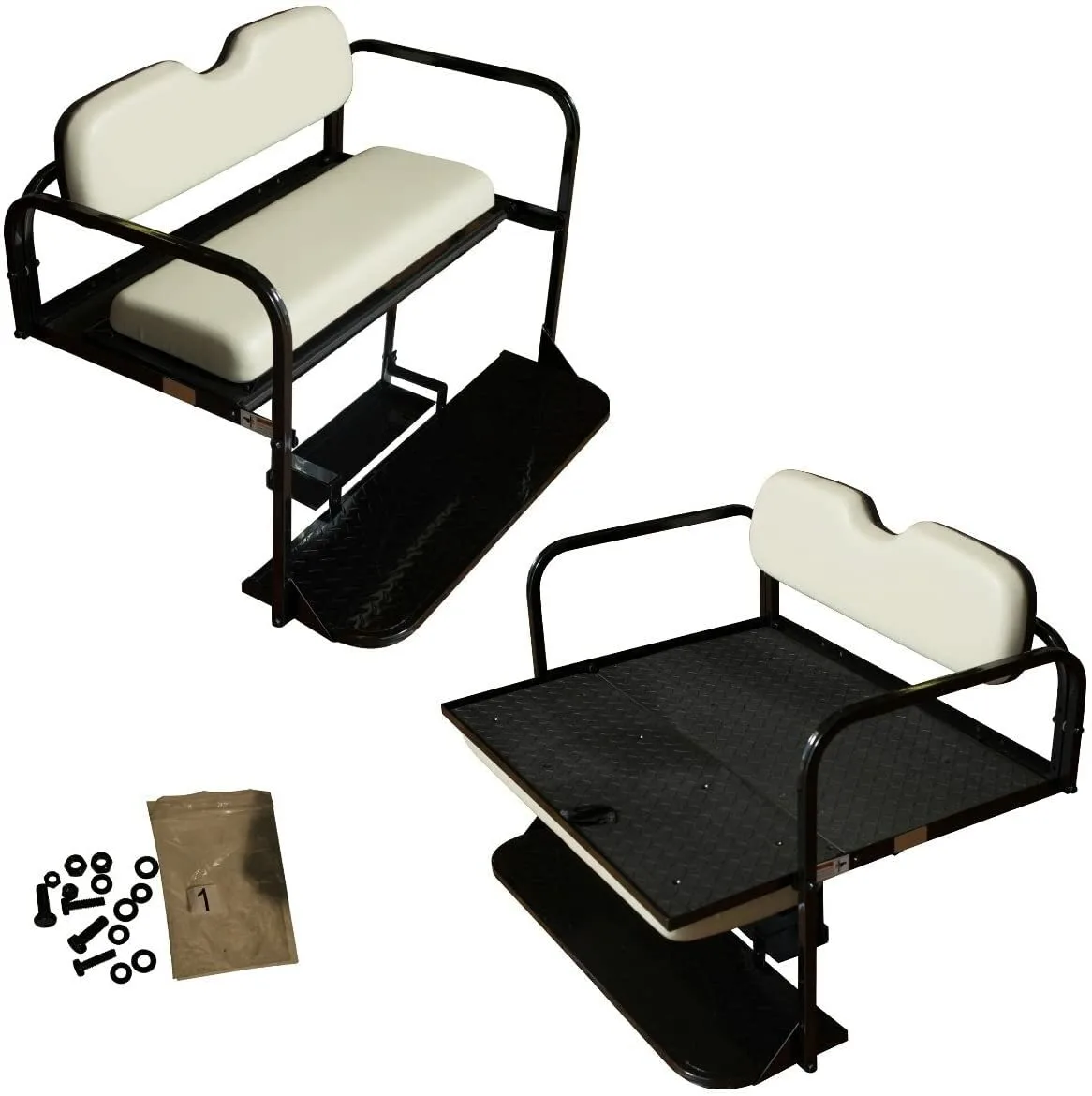 Yamaha G29 Rear Flip-Folding Seat Kit | Performance Plus Carts