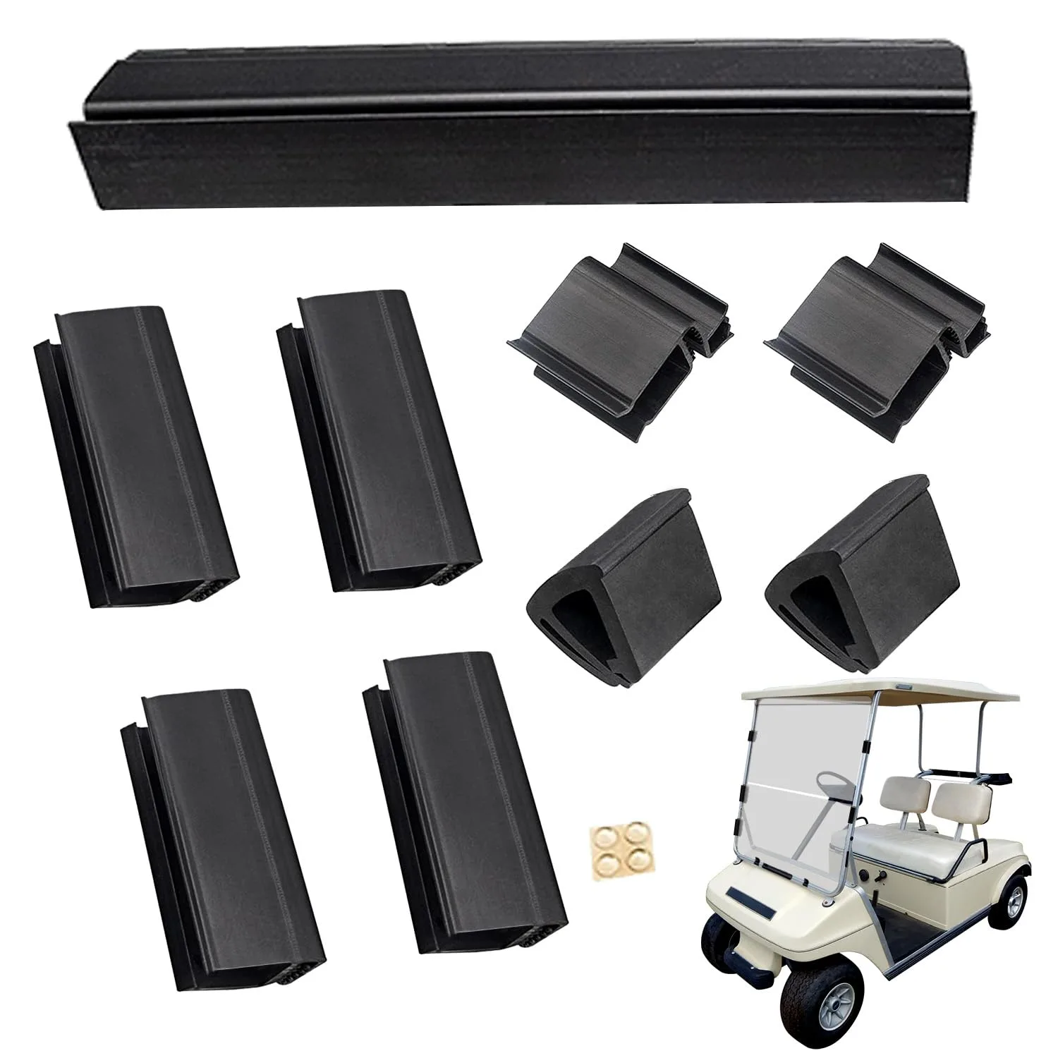 DRIVE UP Club Car DS Windshield Clip Kit DU00040
