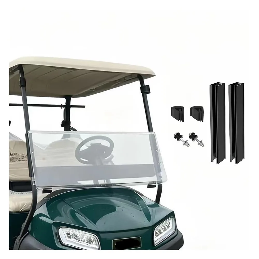 GENTERUN Folding Front Windshield for Club Car Tempo - GENTERUN111