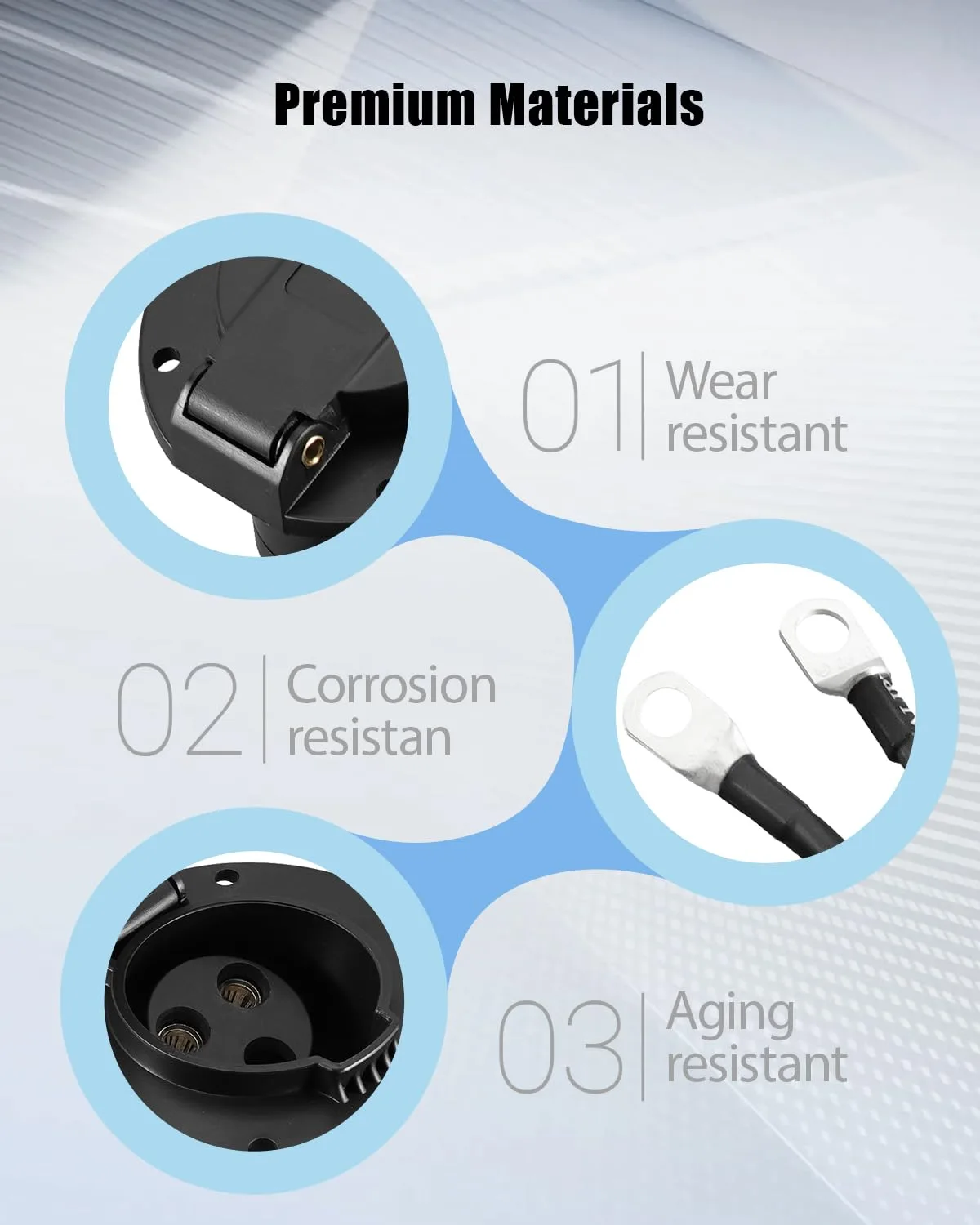 PUXWQT Charger Cord Receptacle for Star EV Classic image 2