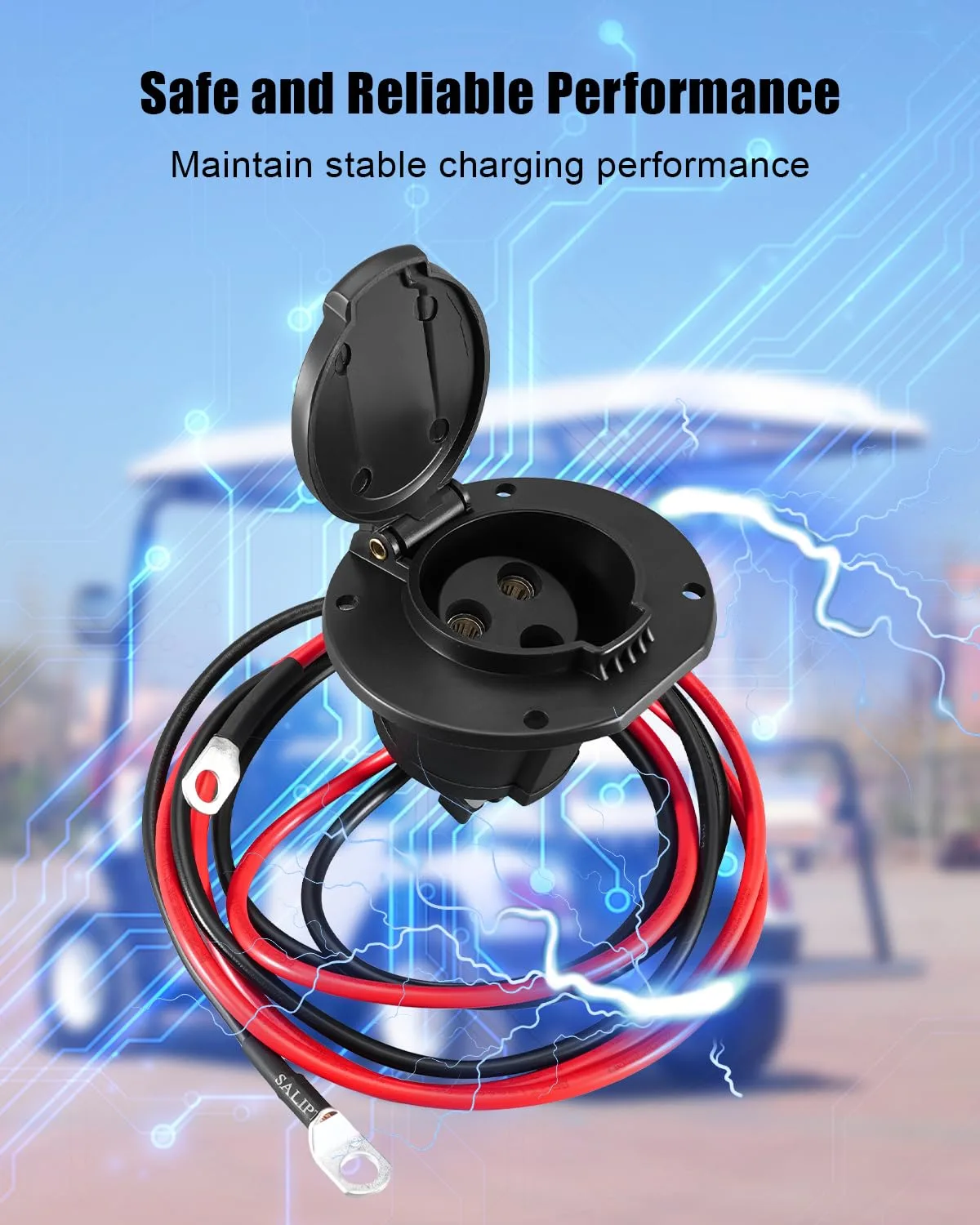 PUXWQT Charger Cord Receptacle for Star EV Classic image 3