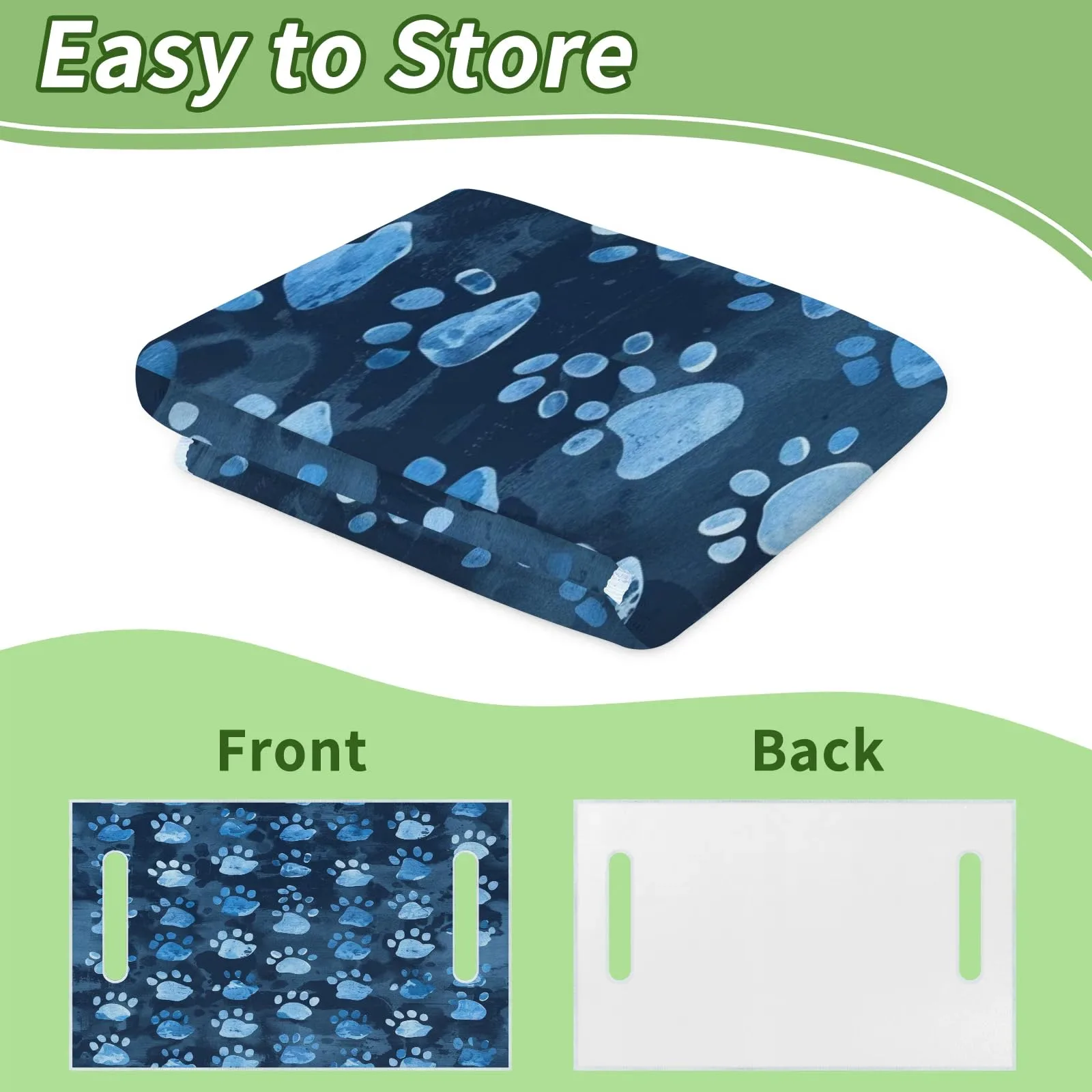 Tiveruda Golf Cart Seat Cover for Double Seats, 51 x 31 in image 4