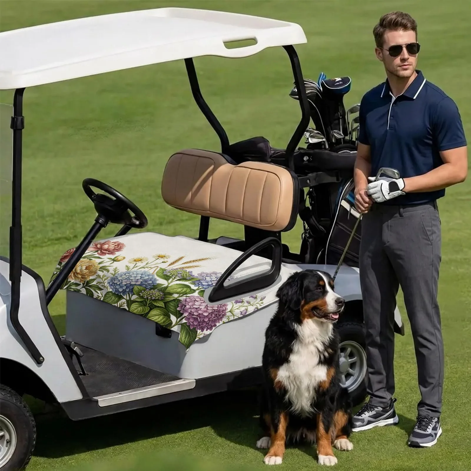 DecorLovee Golf Cart Seat Cover 51 x 31 Inch image 3