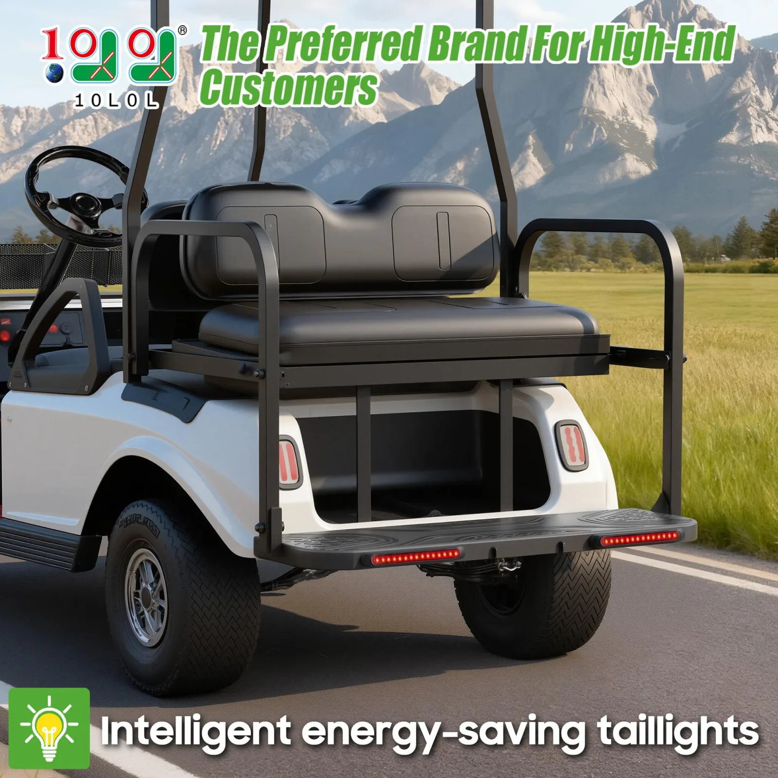 10L0L 12V Universal Golf Cart LED Taillight Kit image 2