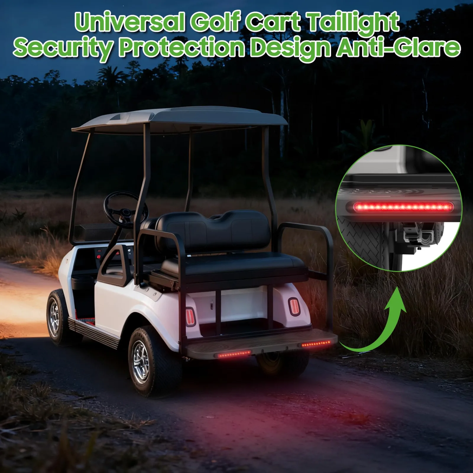 10L0L 12V Universal Golf Cart LED Taillight Kit image 3
