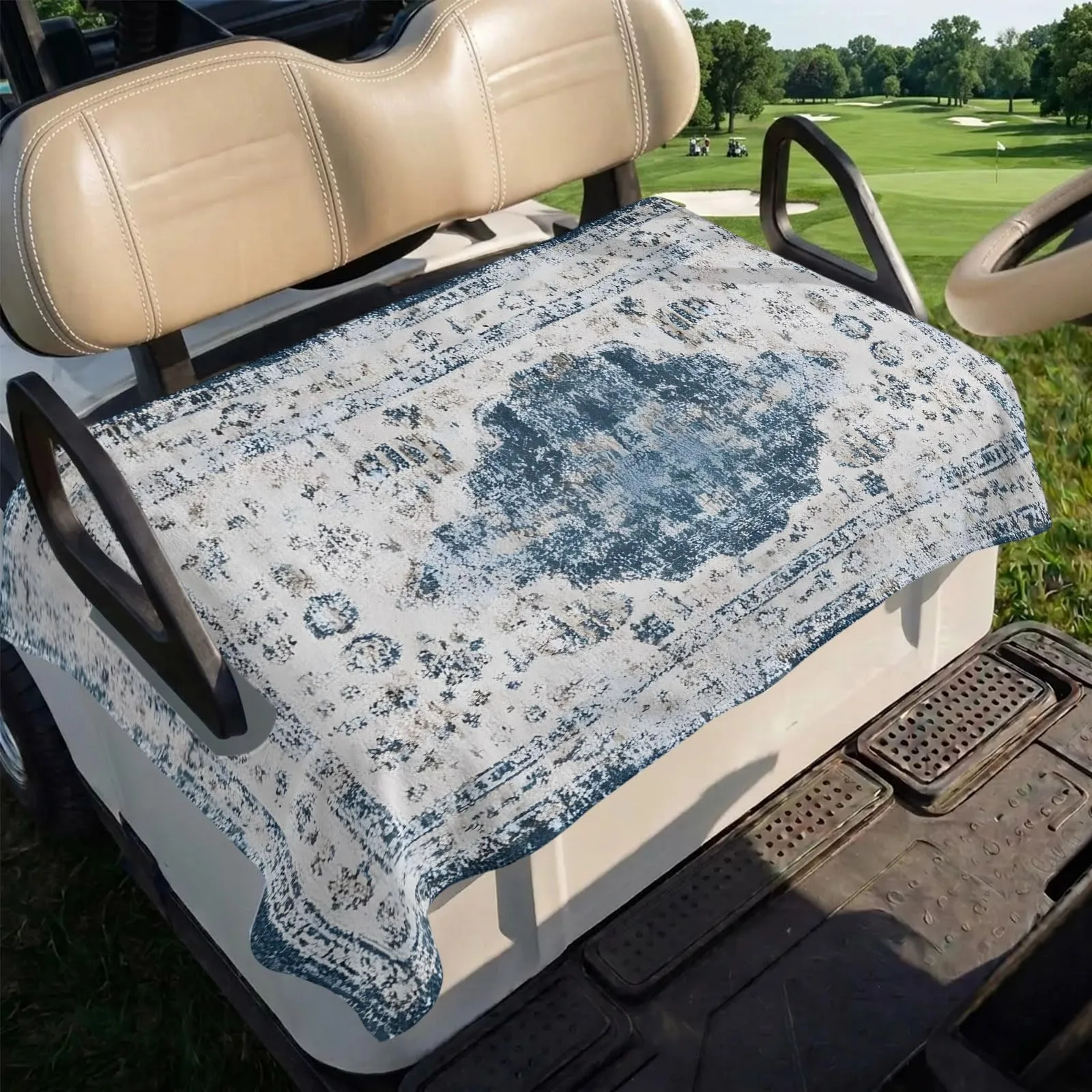 Trosturdspn Golf Cart Seat Cover 51 x 31 Inch image 4