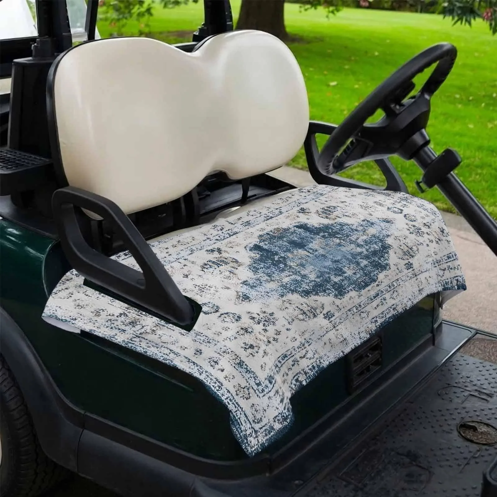 Trosturdspn Golf Cart Seat Cover 51 x 31 Inch