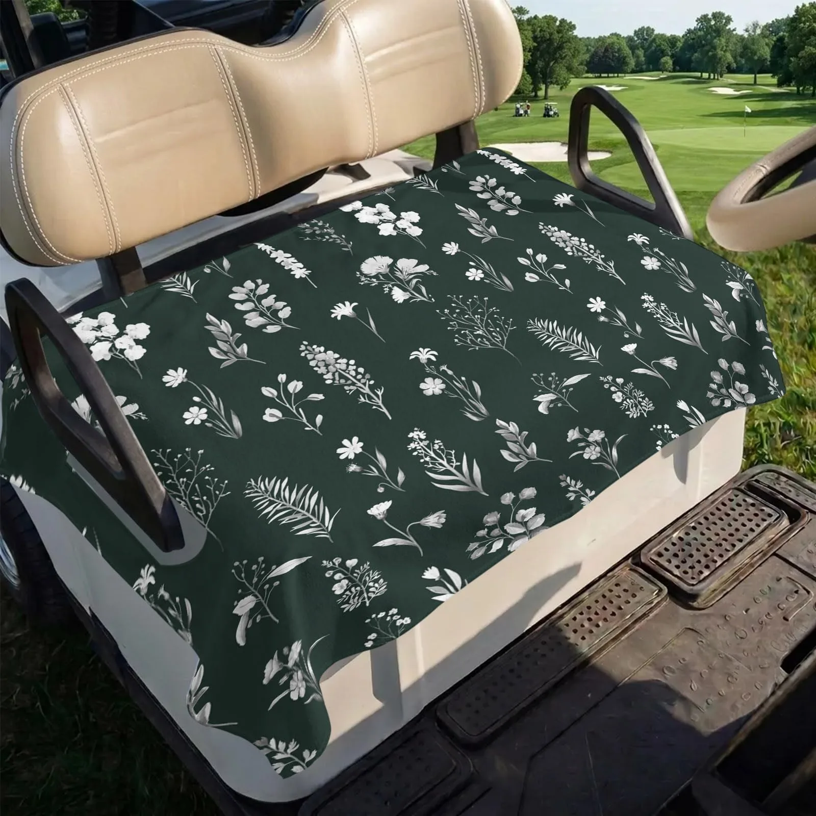 Trosturdspn Golf Cart Seat Towel Blanket, 51 x 31 in image 4