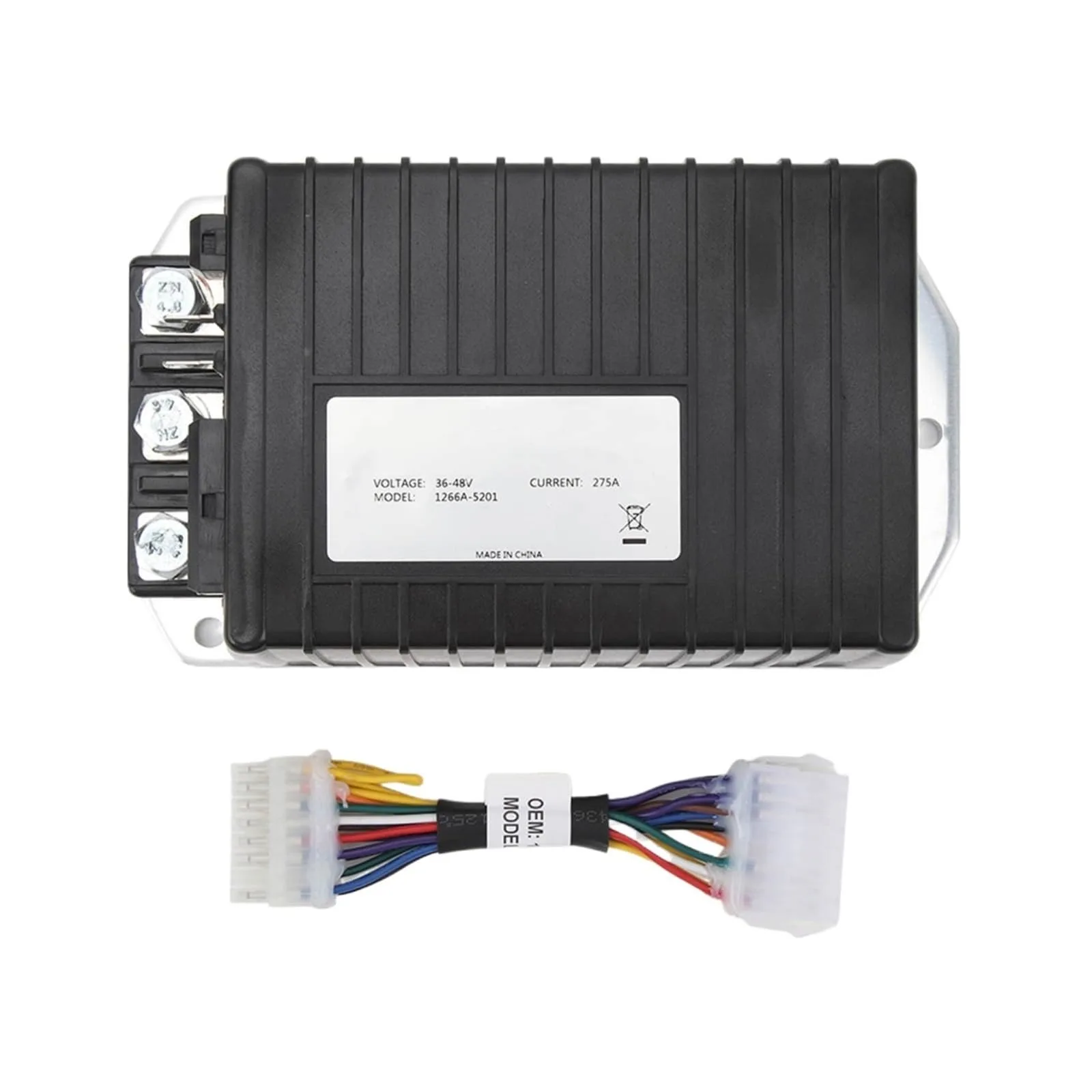 RQNKJJCE 1266A 5201 Motor Controller with Adapter Cable image 2