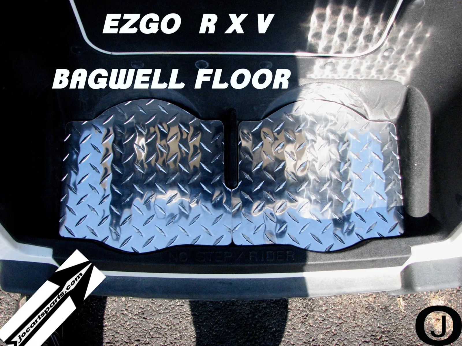 E-Z-GO RXV Diamond Plate Bag Well Liner 2008+ image 4