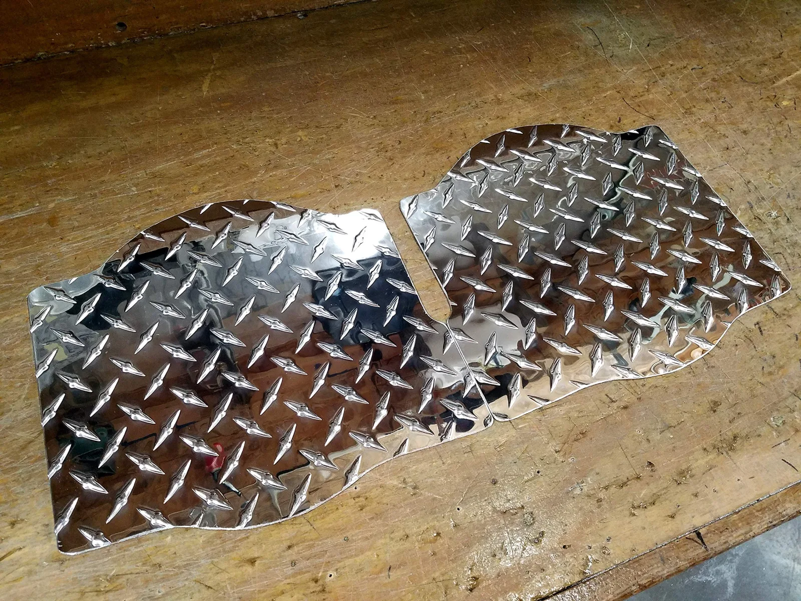 E-Z-GO RXV Diamond Plate Bag Well Liner 2008+
