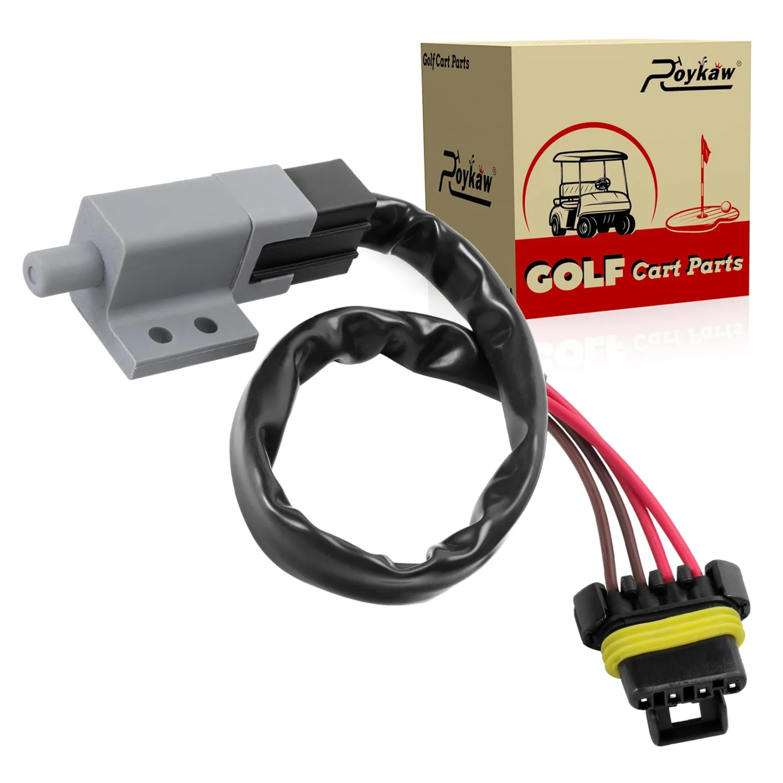 Roykaw Brake & Accelerator Pedal Switch for E-Z-GO RXV — 607605