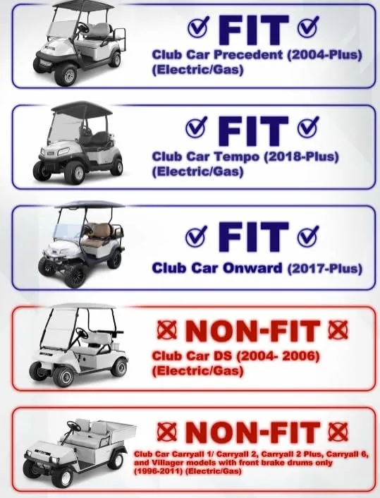 4-Inch Lift Kit for Club Car Precedent and Tempo | LKPR04 image 3
