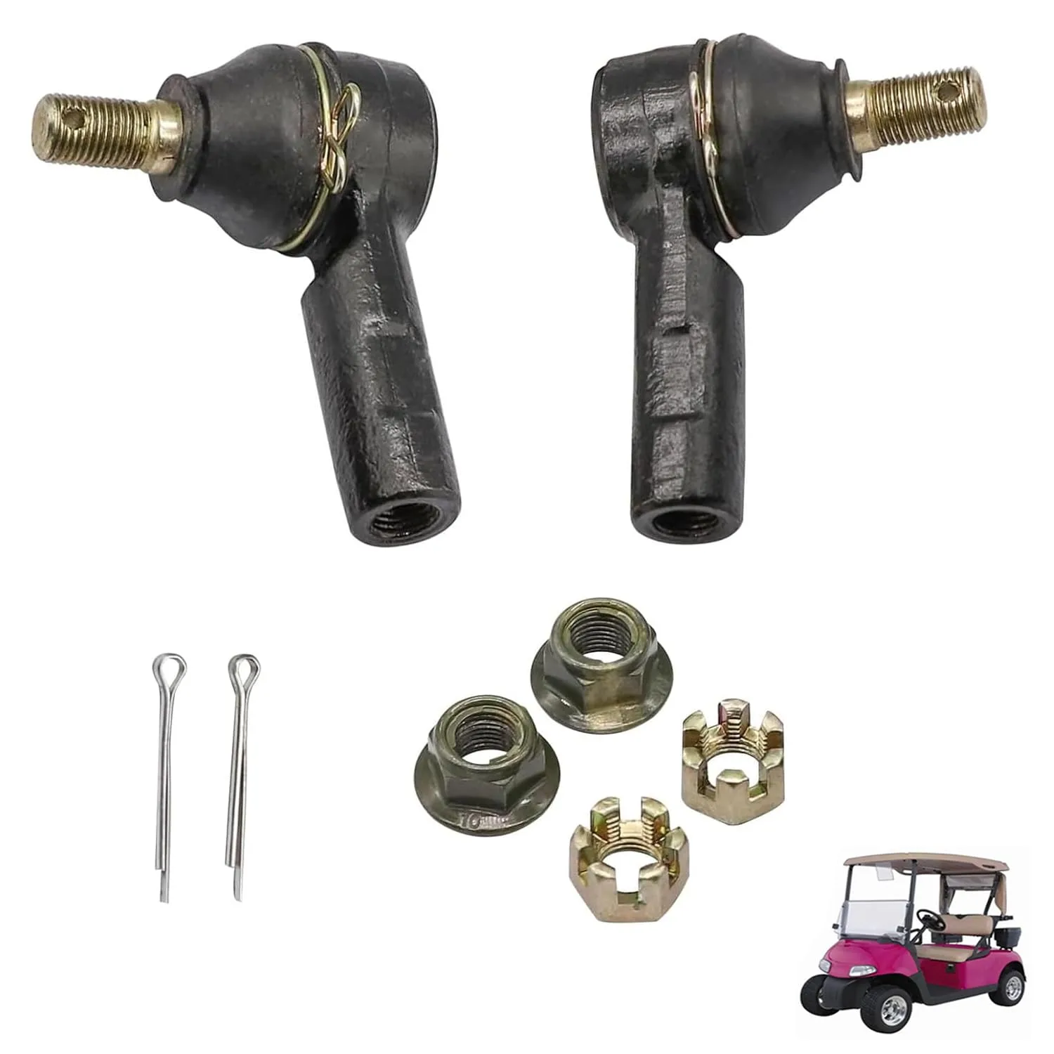 DRIVE UP Tie Rod End with Locknut for E-Z-GO RXV 2008+ DU00038