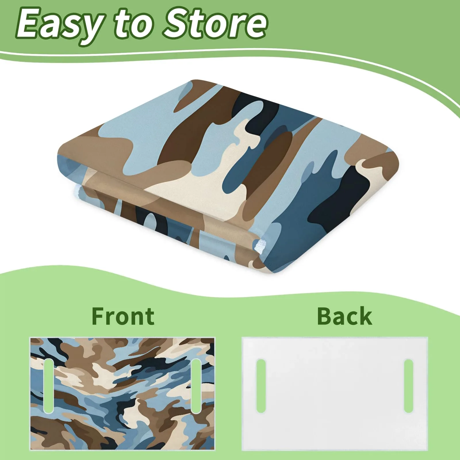 Tiveruda Golf Cart Seat Cover for Double Seats 51 x 31 in image 4