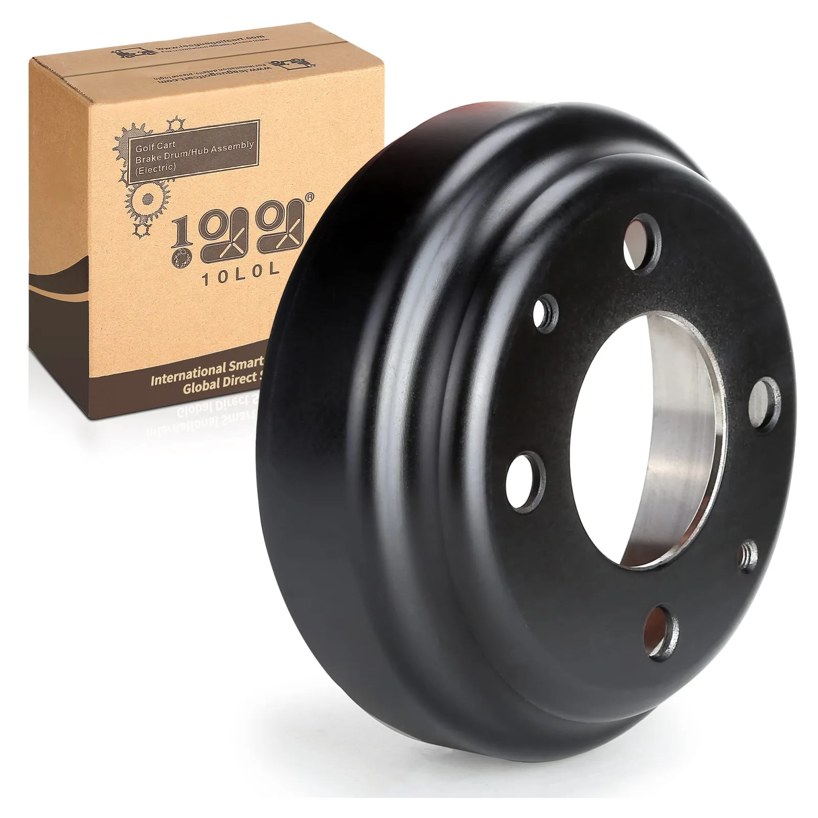 10L0L Golf Cart Brake Drum and Rear Hub for Yamaha, Club Car