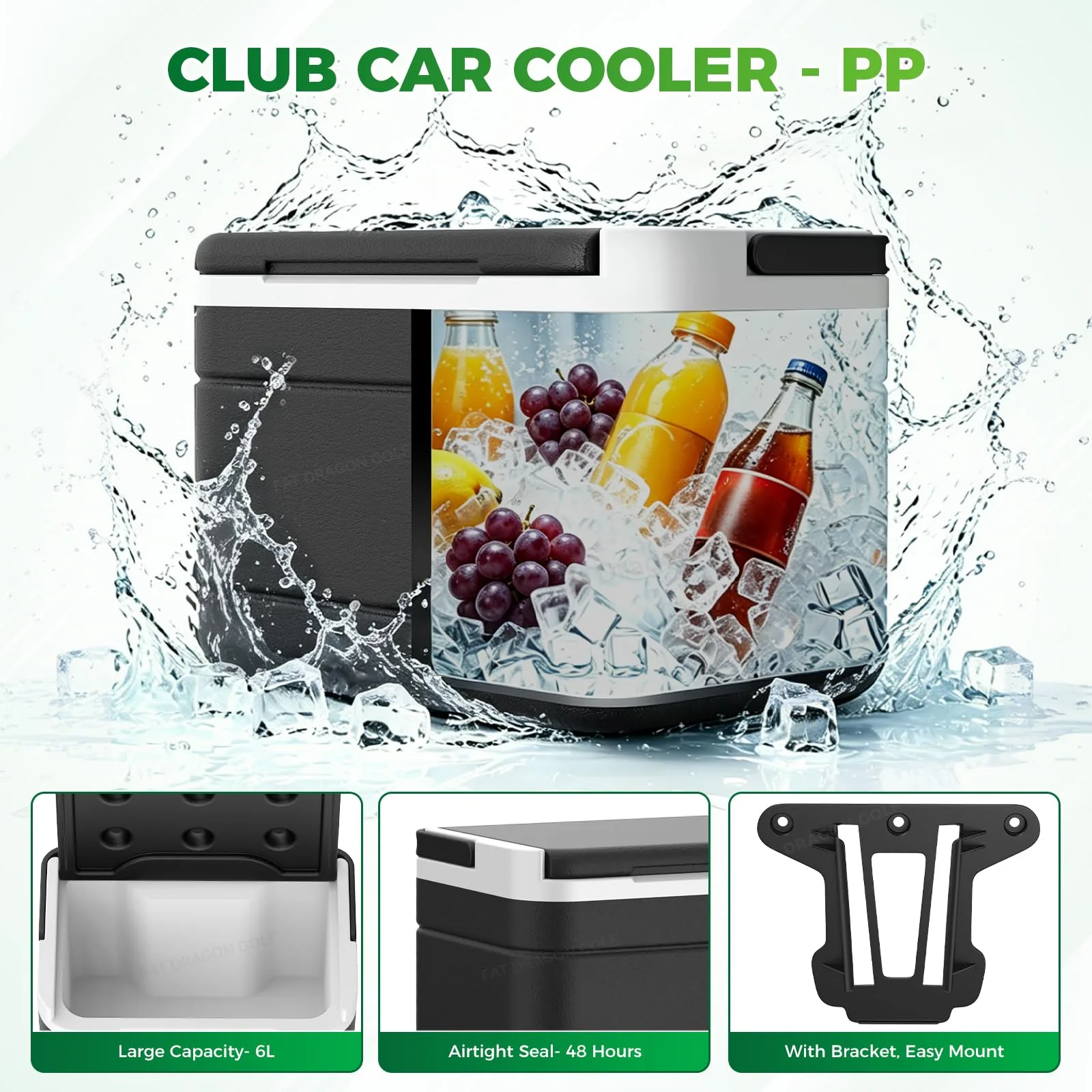 Panglong Club Car Precedent Golf Cart Cooler FDG-084 image 2