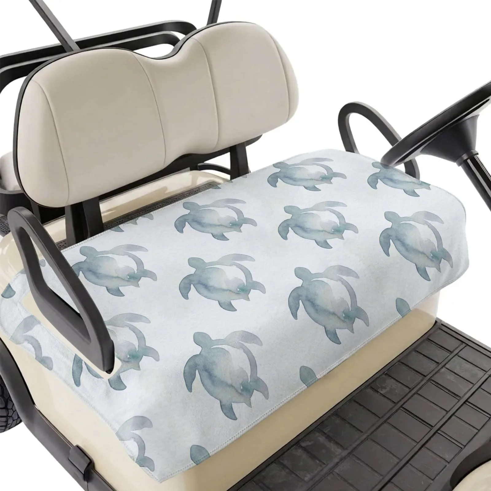 BEMIGO Golf Cart Seat Cover Blanket, Blue, 51 x 31 in