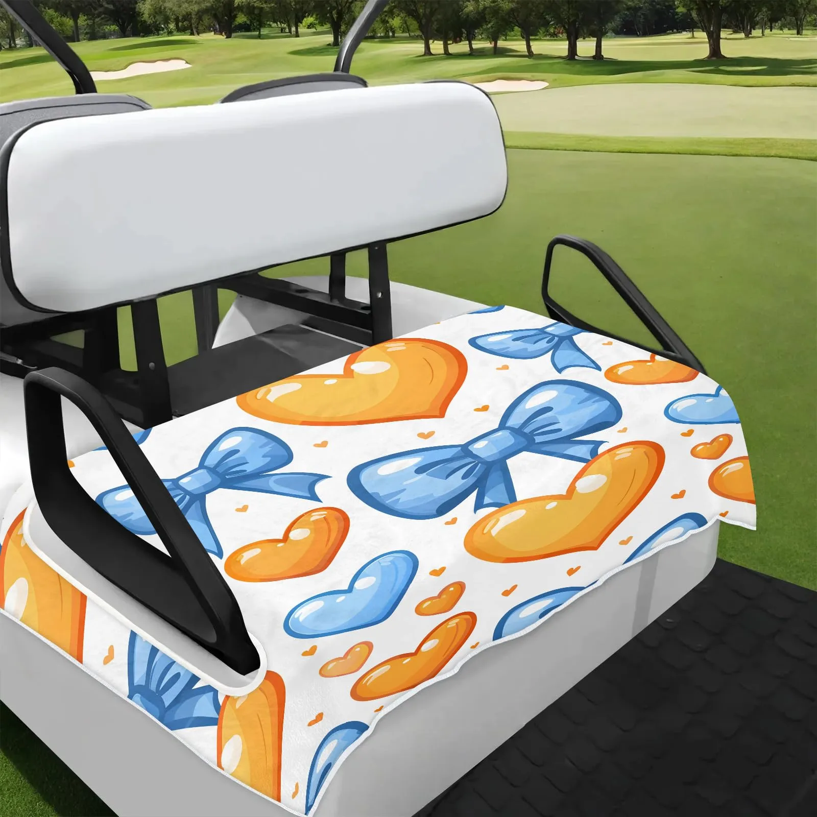 Tiveruda Golf Cart Seat Cover for Double Seats