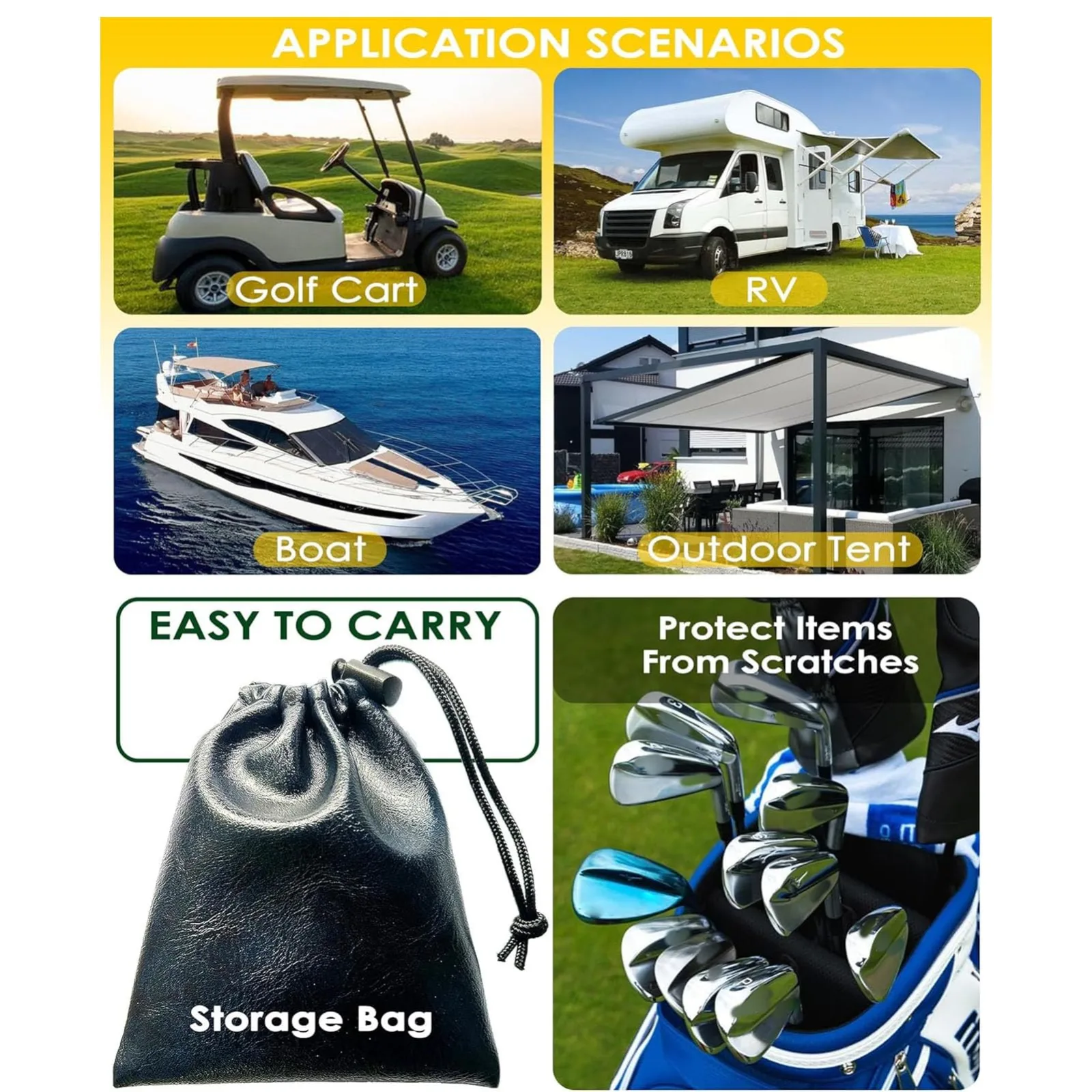 Generic Golf Cart Magnetic Sunglass Holder image 3