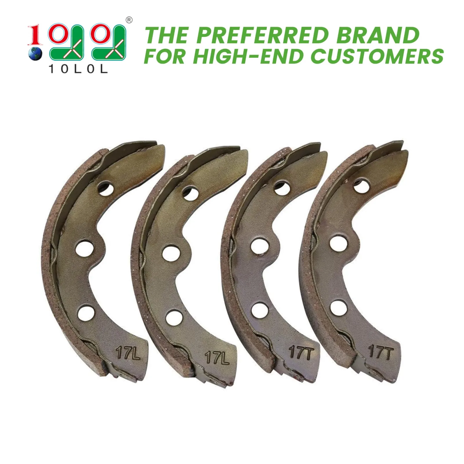 10L0L Golf Cart Brake Shoes for Club Car, E-Z-GO & Yamaha image 2