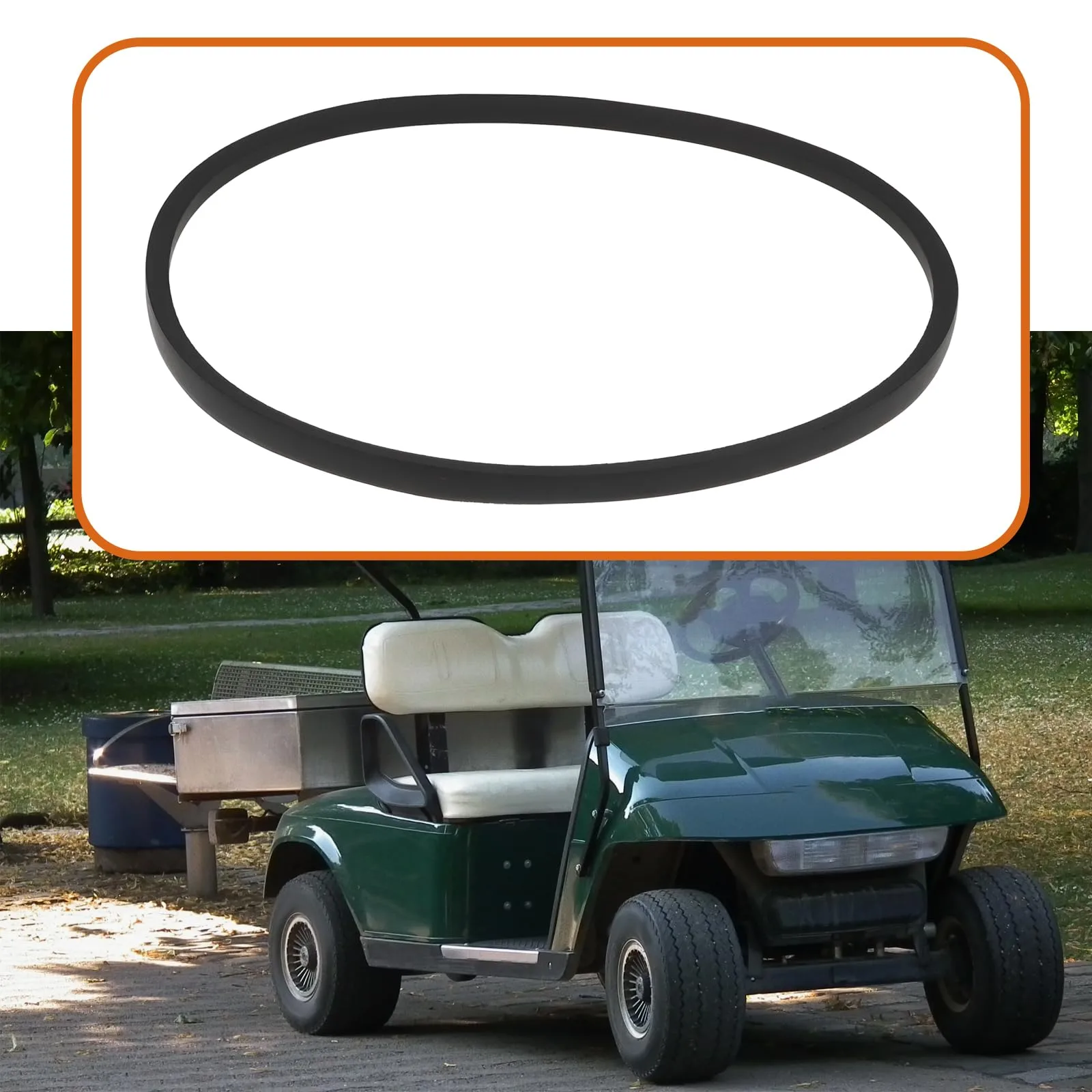 OTOTEC Drive/Generator Belt 705-SC (MPN 630587) 34.88" x 1/2" image 2