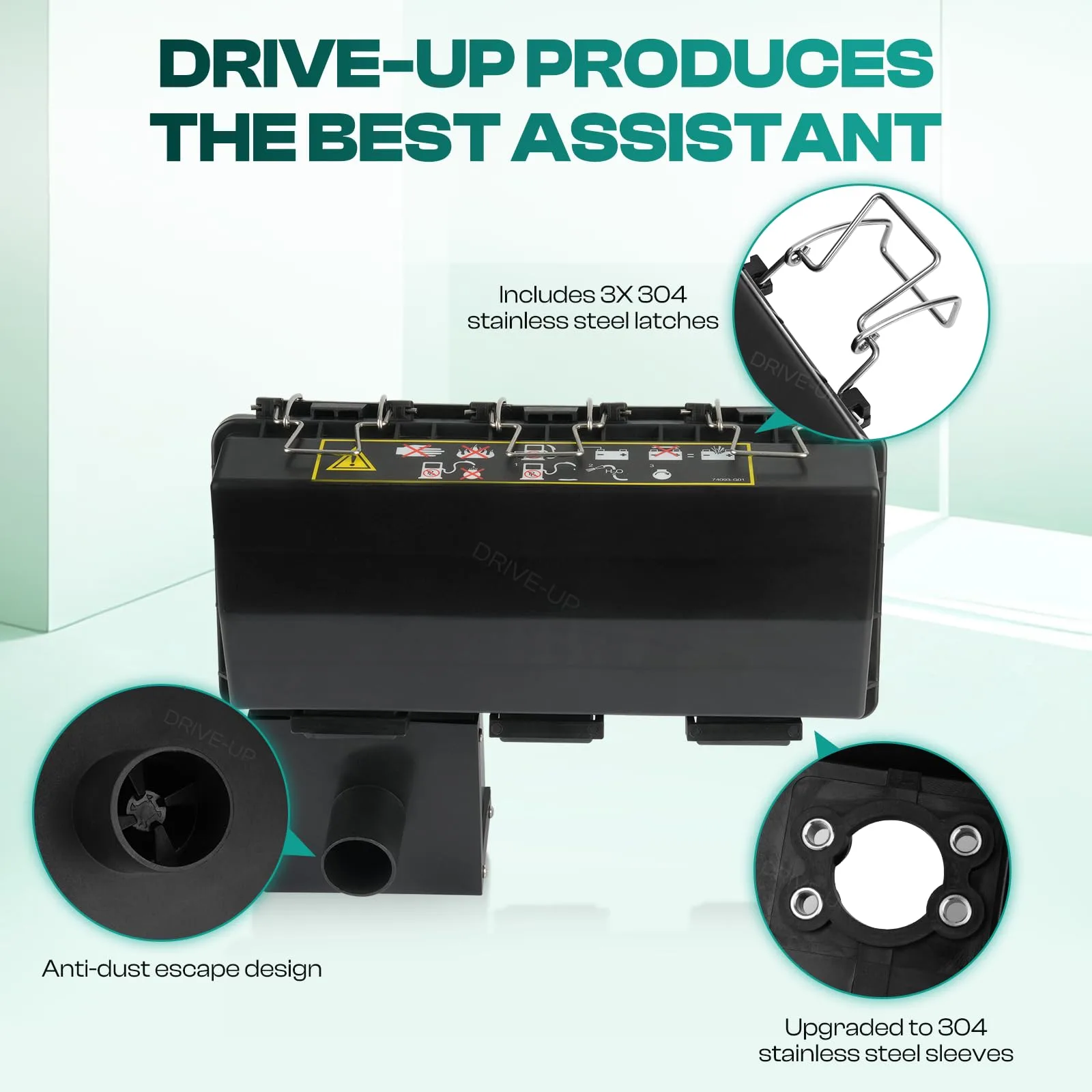 DRIVE UP DU00335 Air Box Filter Assembly for E-Z-GO image 4