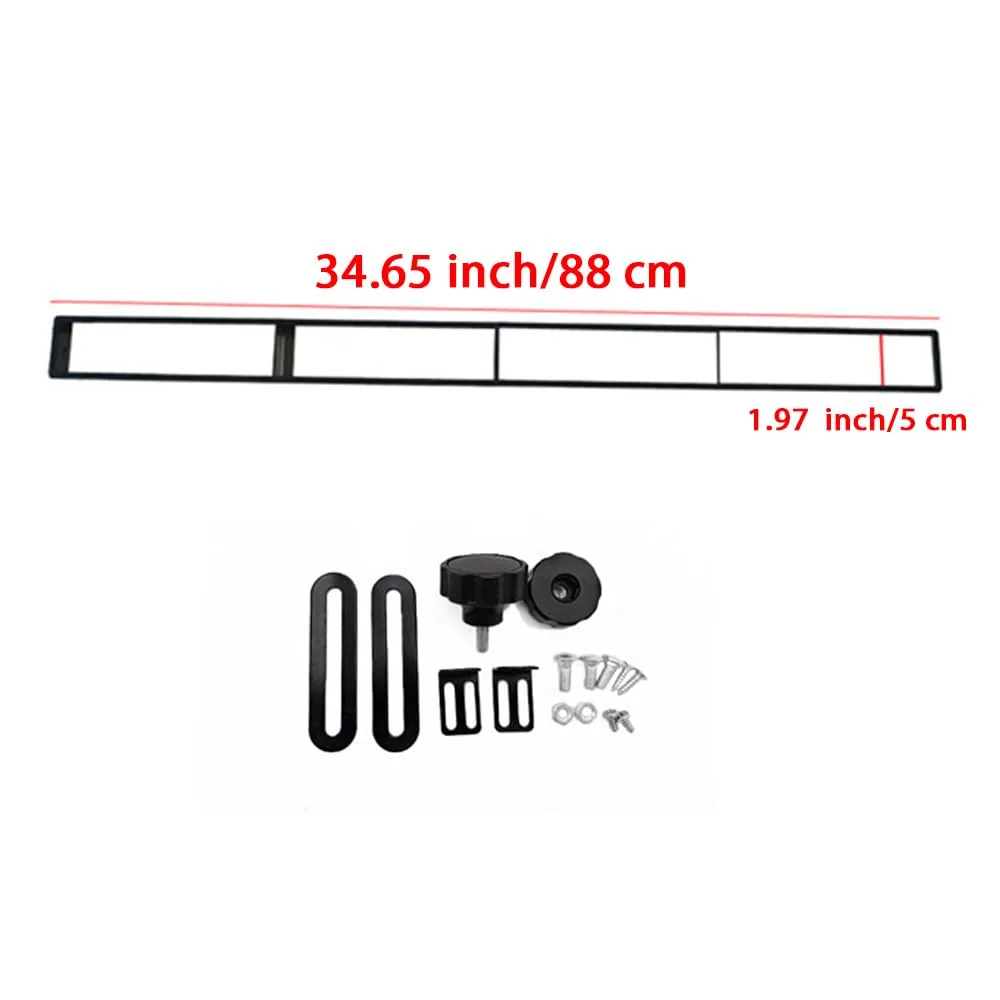 MZYRZ 4-Panel Wide-Angle Rear View Mirror for Yamaha G14 (1995-1996) image 2