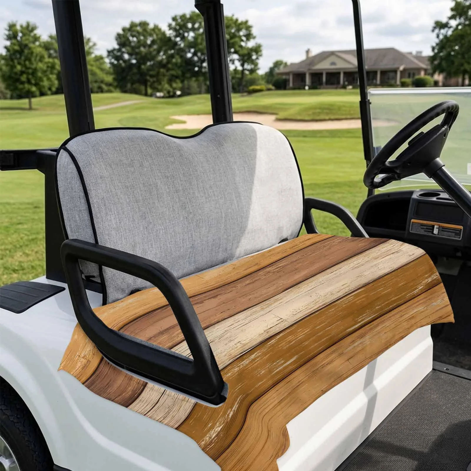 LooPoP Microfiber Golf Cart Seat Cover, 51 x 31 in image 3