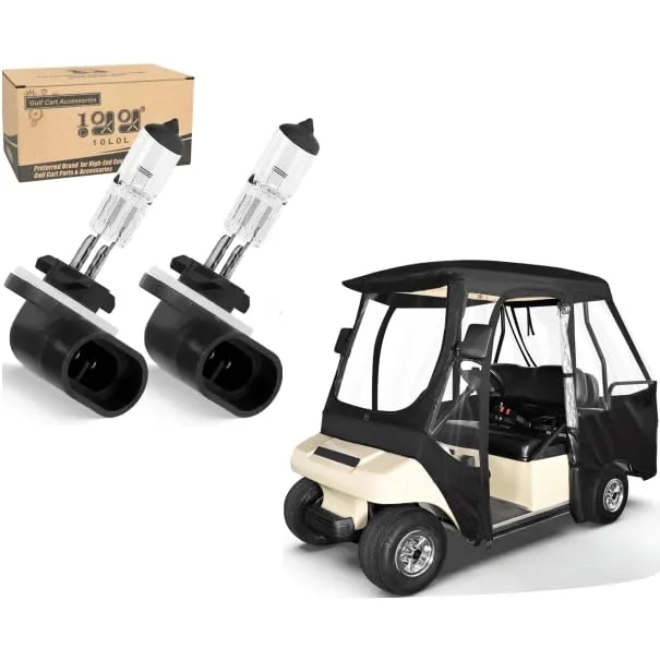 10L0L Club Car DS Enclosure and 12V 37W Halogen Bulb
