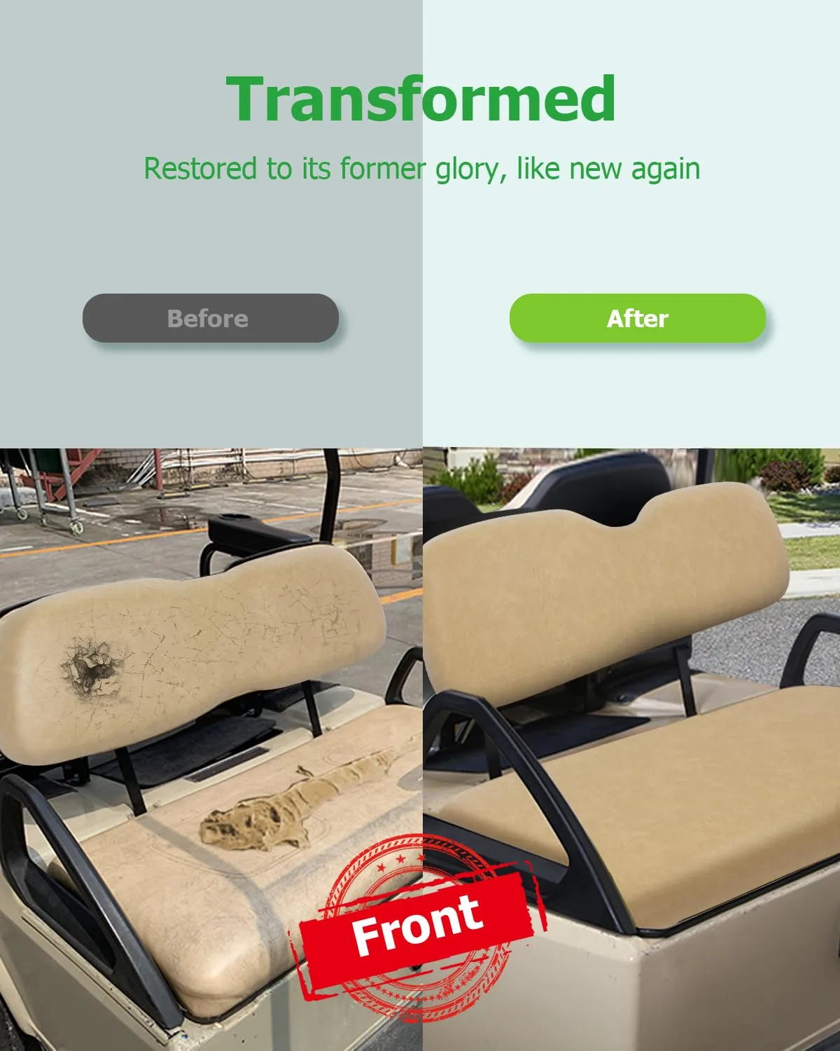 ILVGOLF Front Seat Bottom for E-Z-GO TXT 1994+ image 4