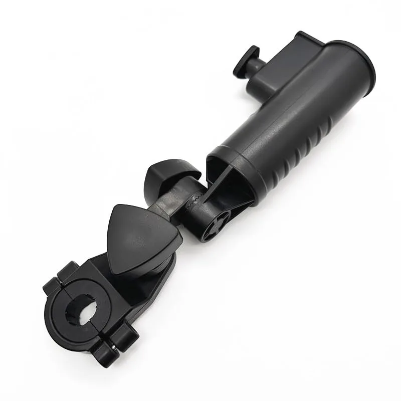 Adjustable Golf Cart Umbrella Holder with 3 Clamps