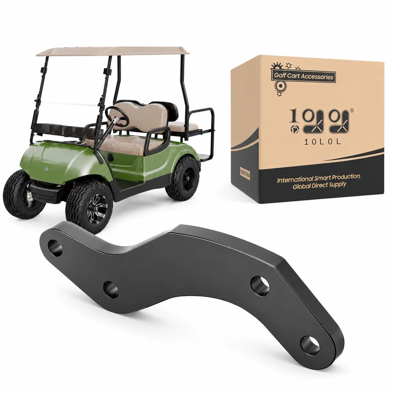 10L0L Knuckle Arm for Yamaha G14-G21 Golf Carts