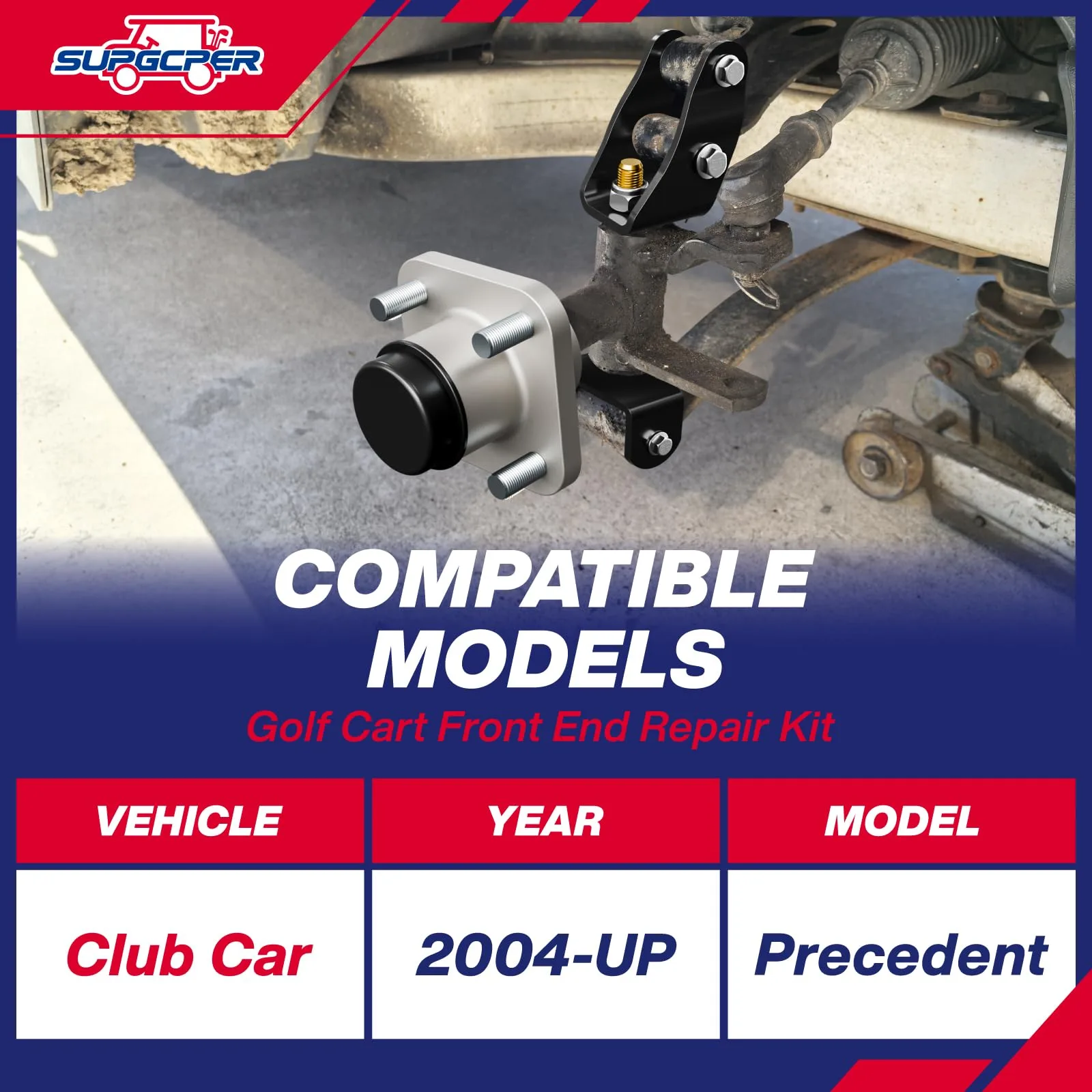 SUPGCPER Club Car Precedent Front End Repair Kit image 2
