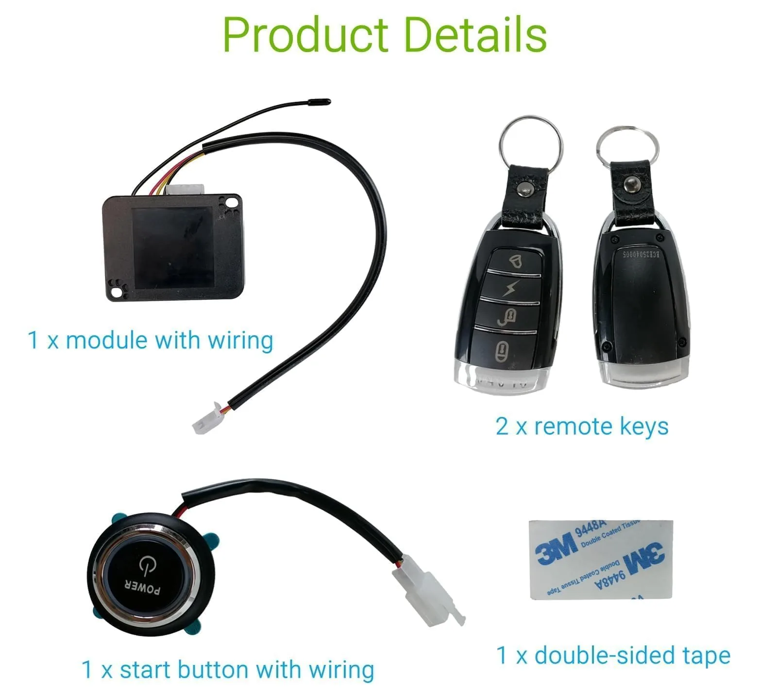 JOEEGO 48V Push-Button Start System for D5 & D-Max EV Carts image 3