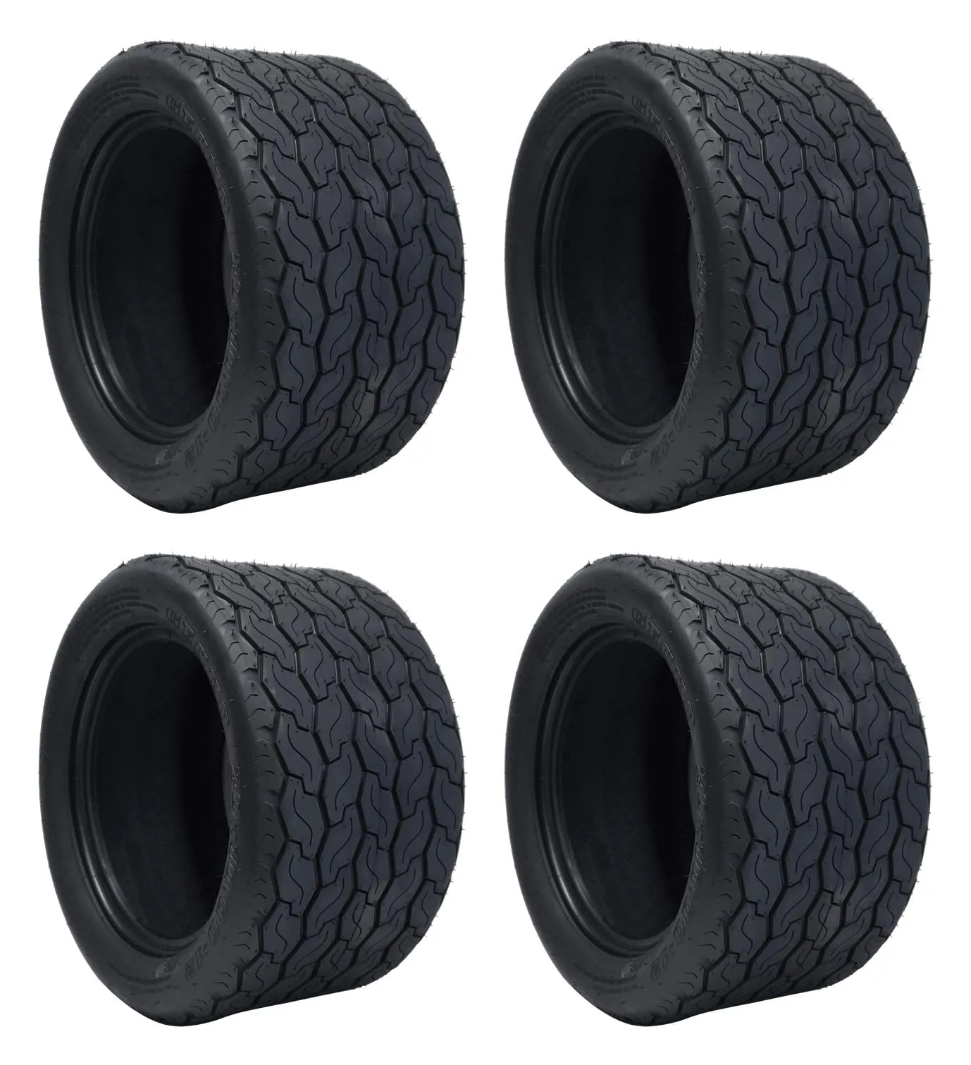 ACED Parts 20x10-12 GECKO Street Golf Cart Tire — Set of 4