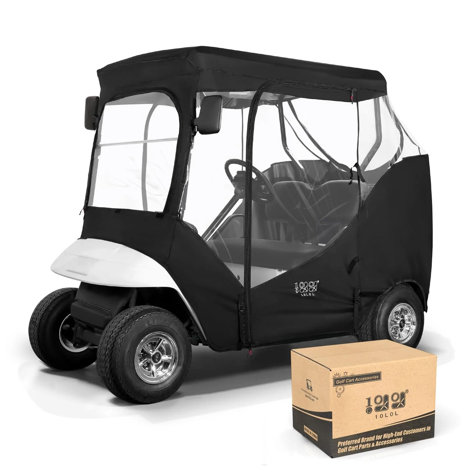 10L0L Golf Cart Enclosure for E-Z-GO TXT and RXV